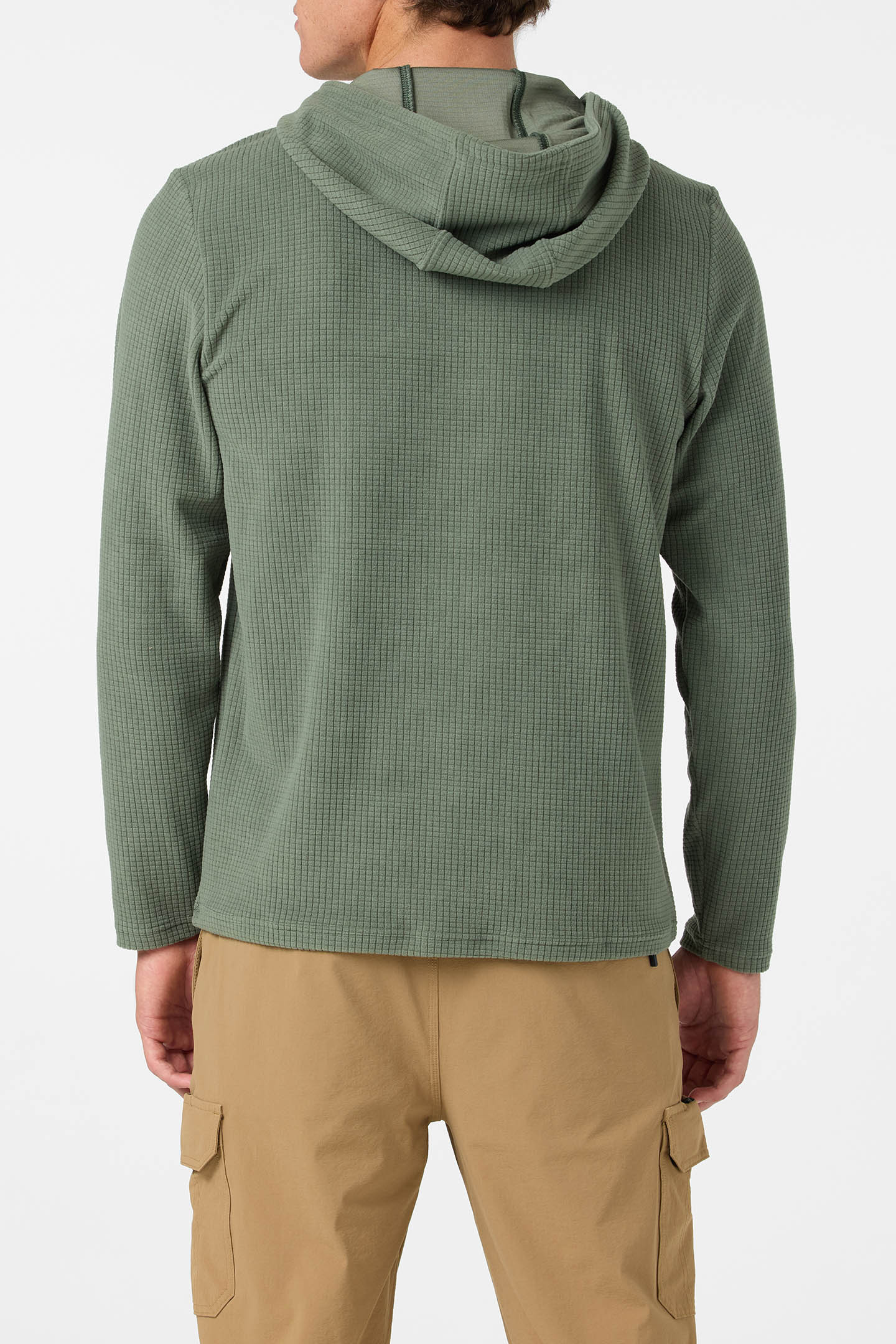 TRVLR Hooded Quarter Zip Long Sleeve Pullover - Image 5