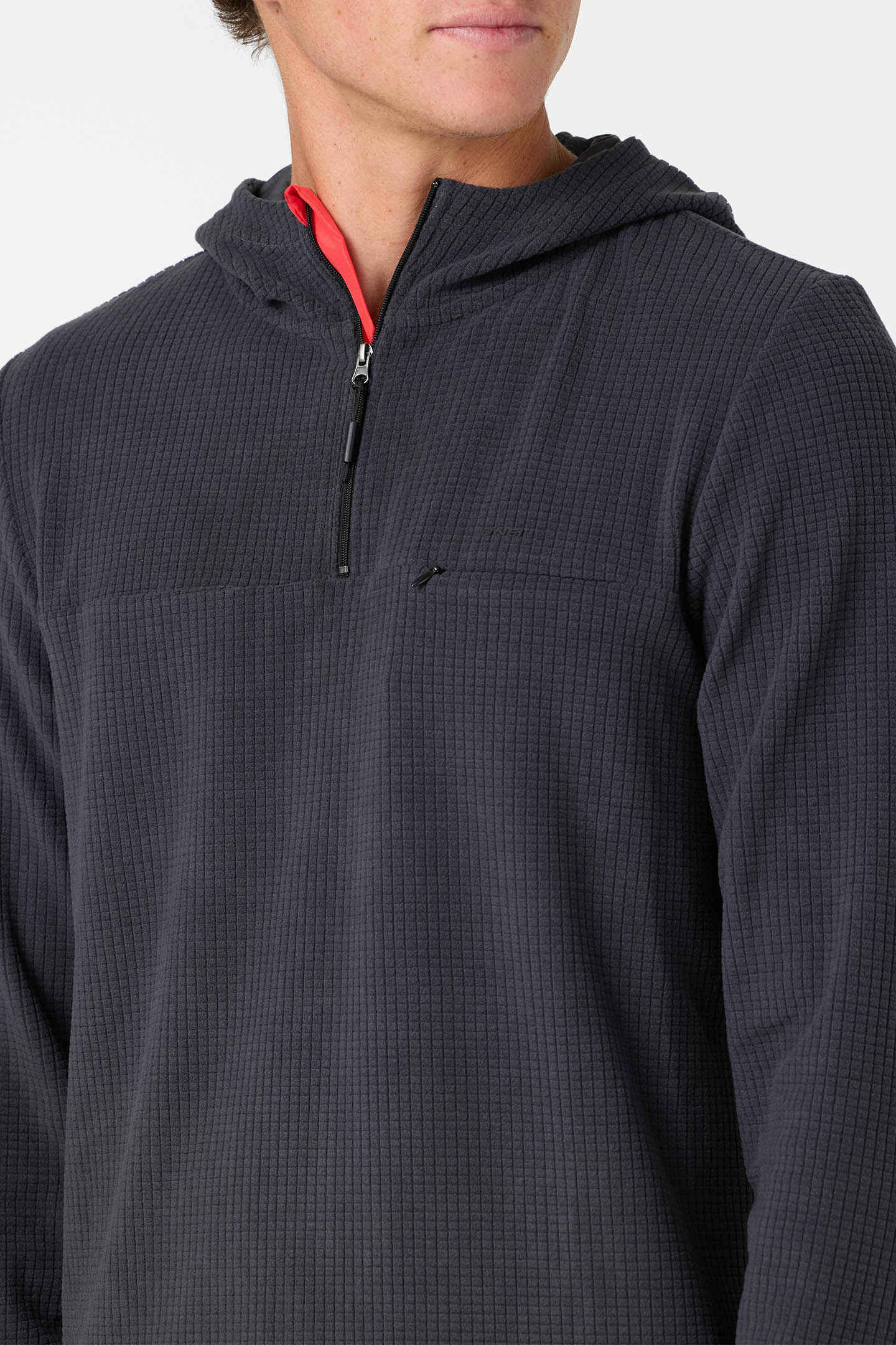TRVLR Hooded Quarter Zip Long Sleeve Pullover - Image 5