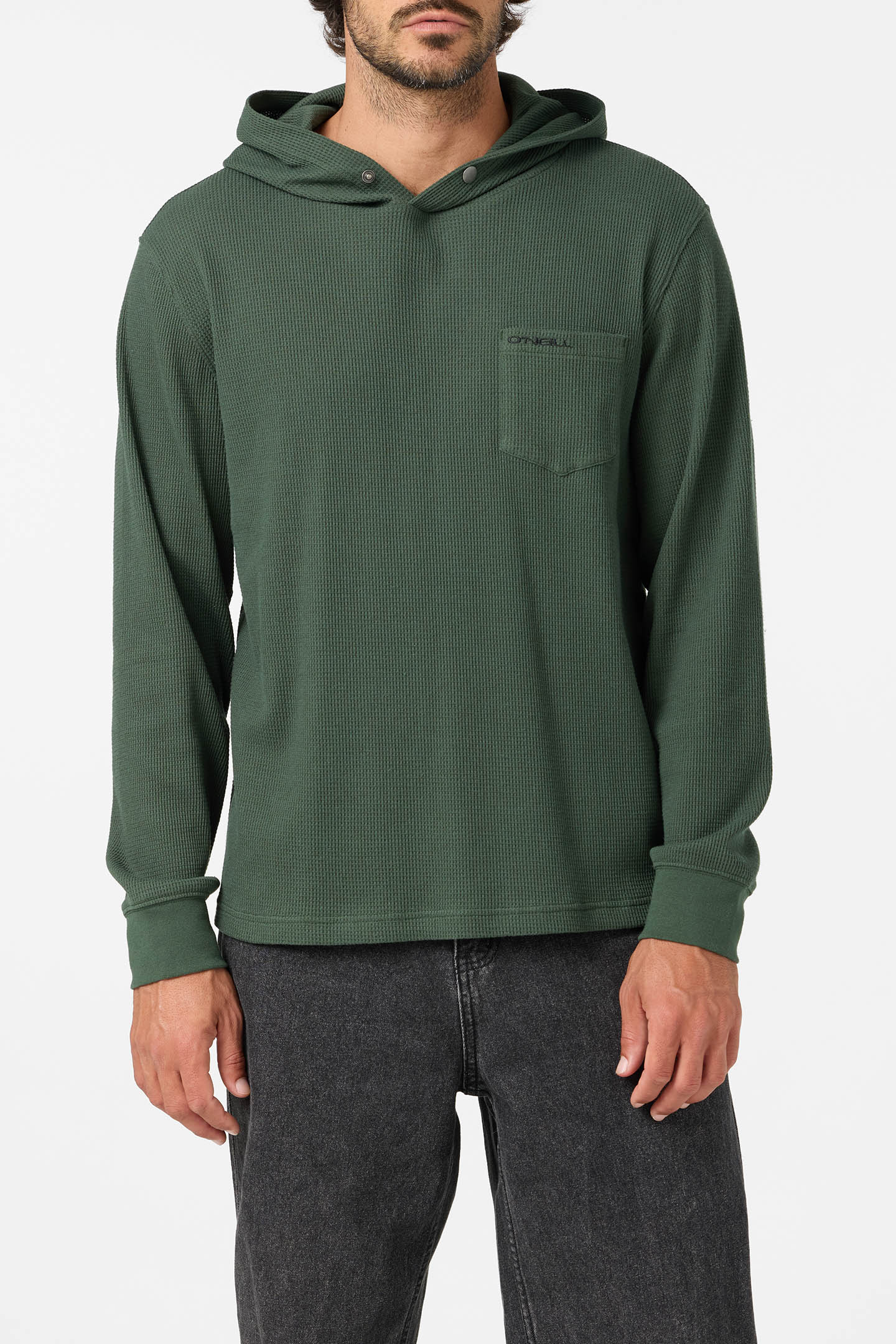 Overland Hooded Thermal Long Sleeve Pullover - Image 2