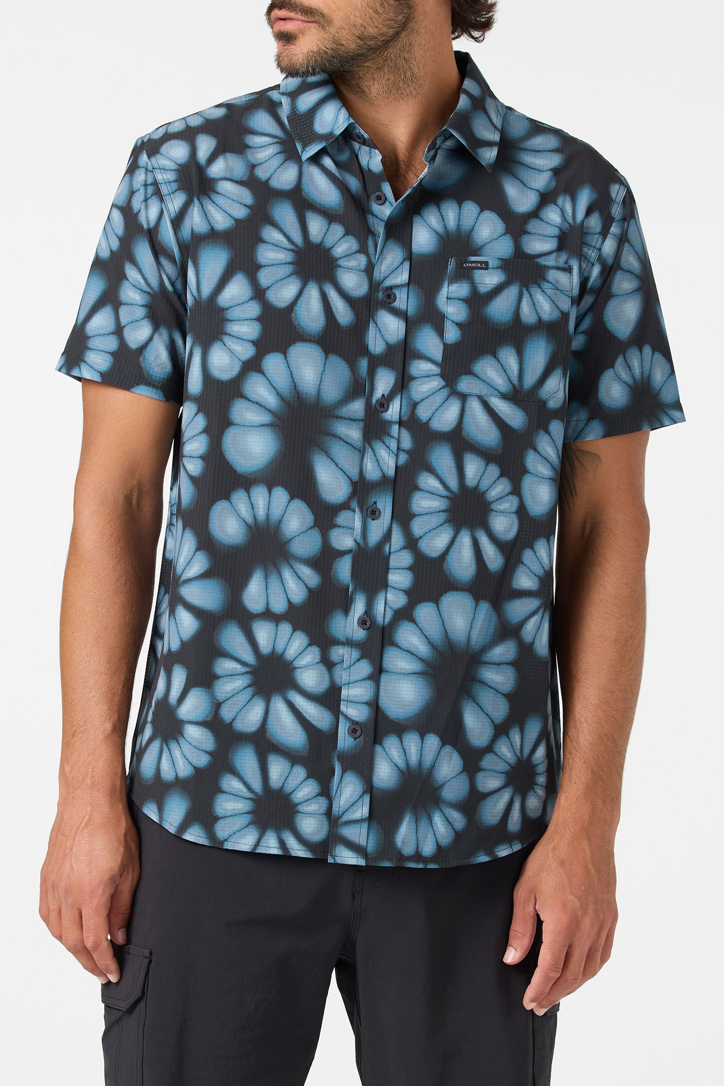 TRVLR Perforated Print Standard Shirt - Image 2