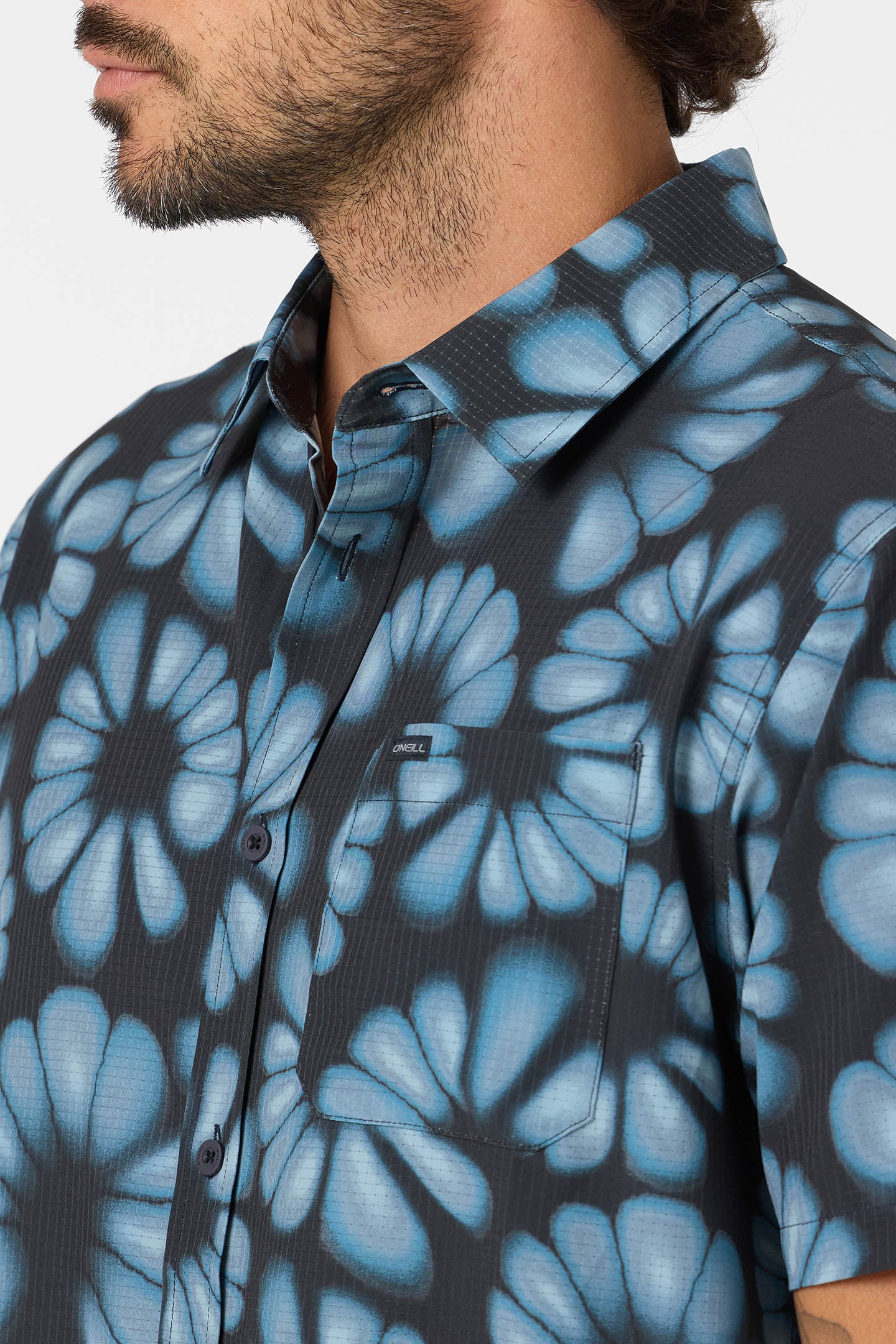 TRVLR Perforated Print Standard Shirt - Image 4