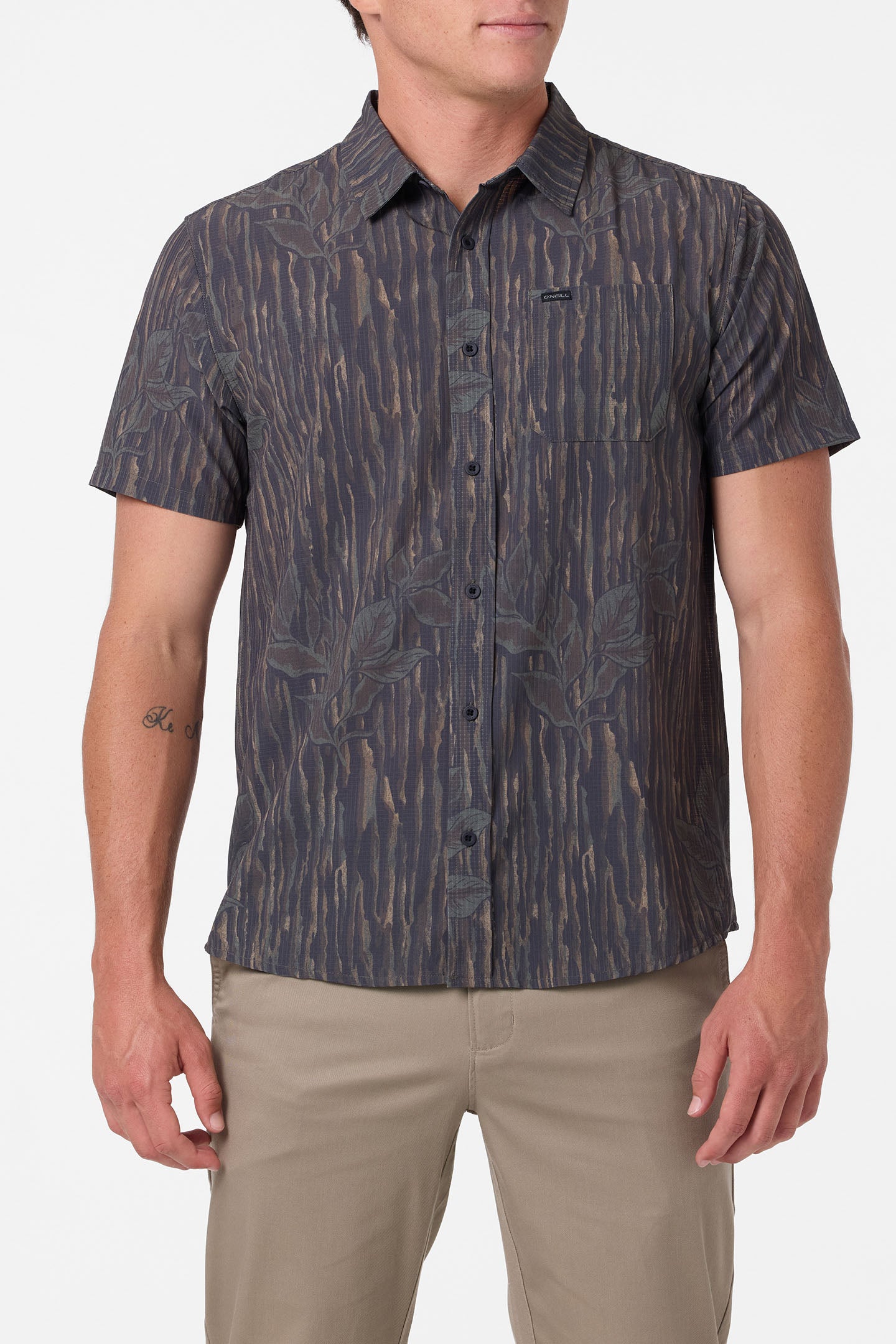 TRVLR Perforated Print Standard Shirt - Image 2
