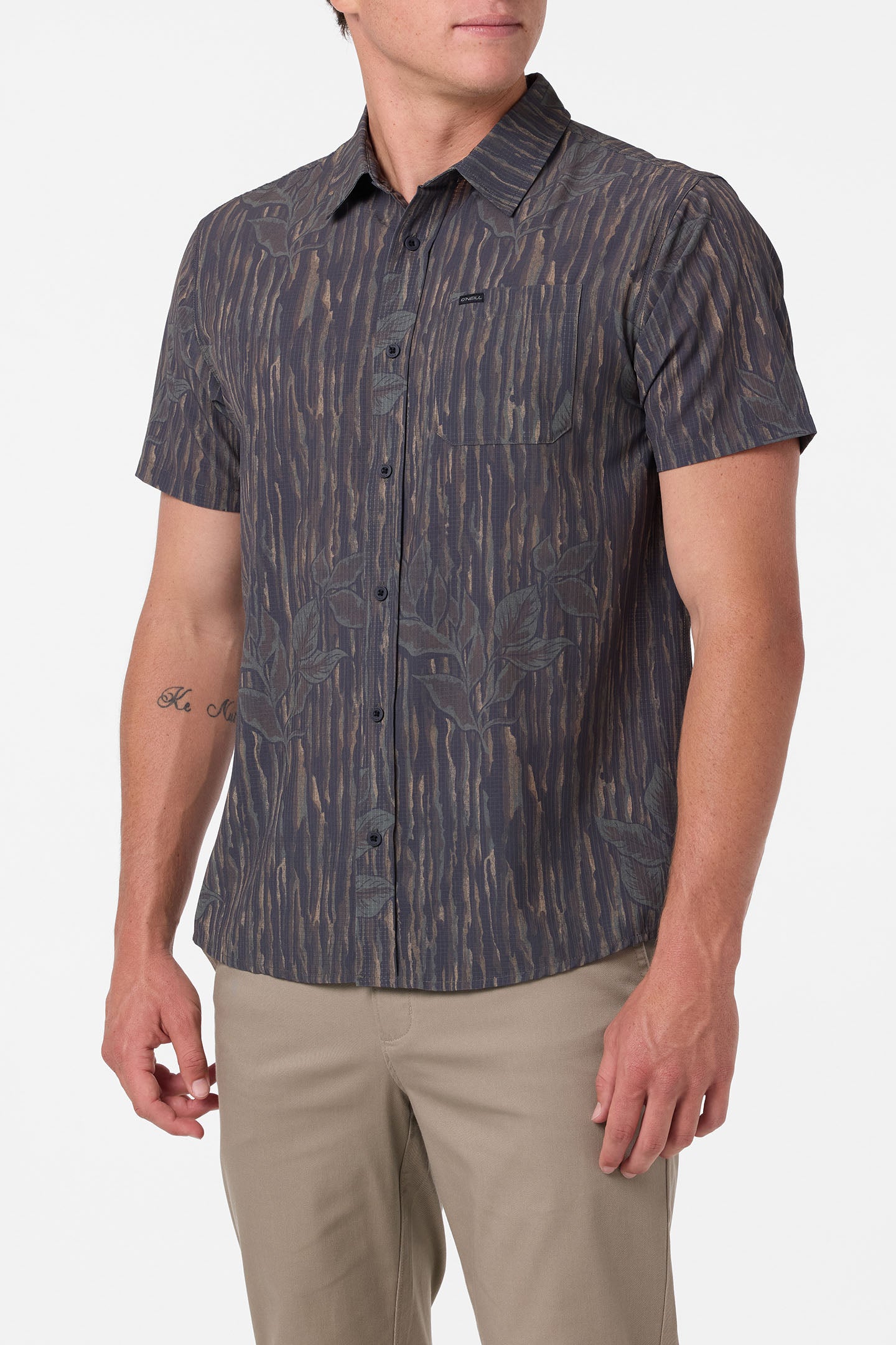 TRVLR Perforated Print Standard Shirt - Image 3