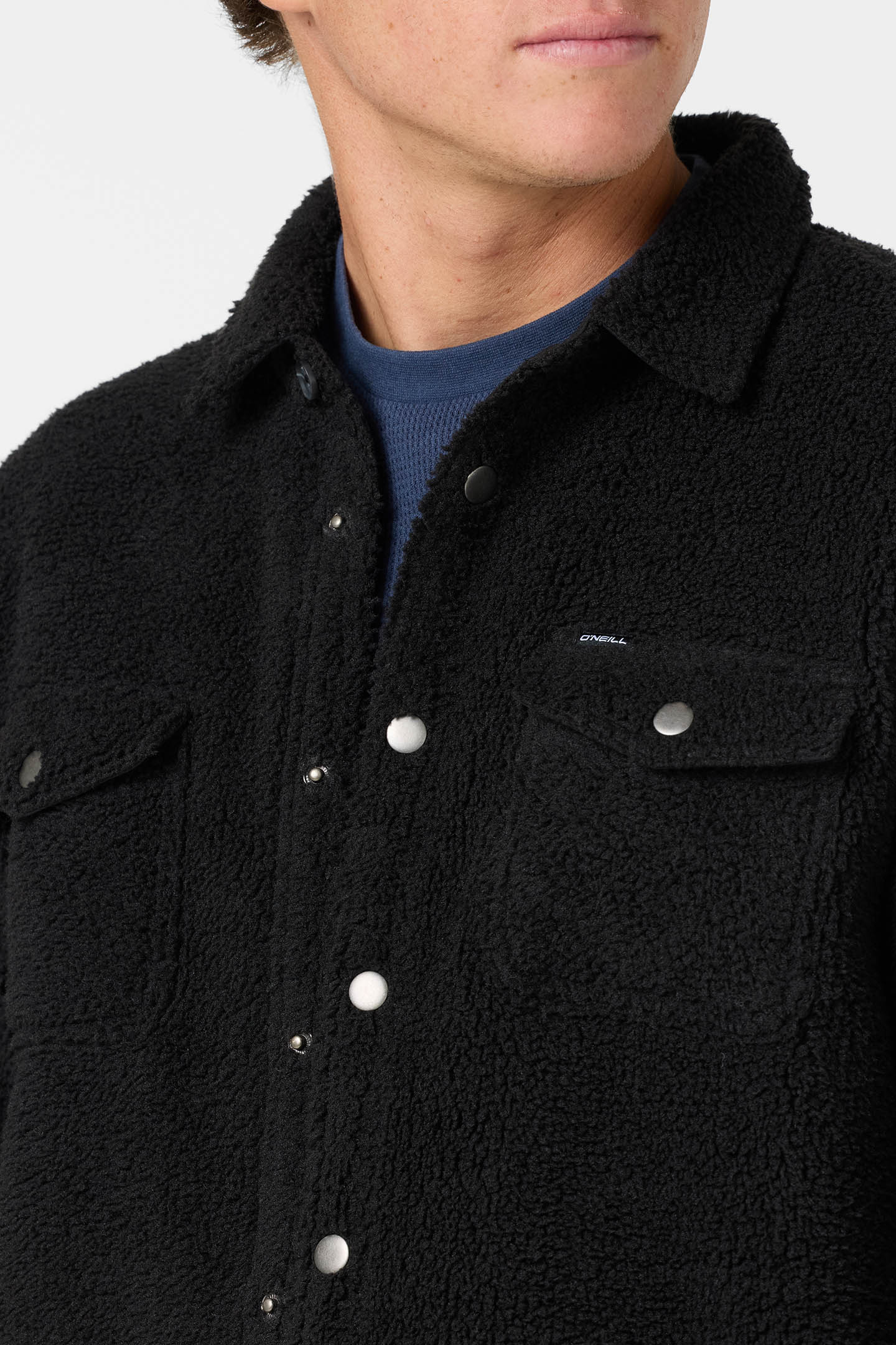 Glacier Solid Superfleece Long Sleeve Shirt - Image 4