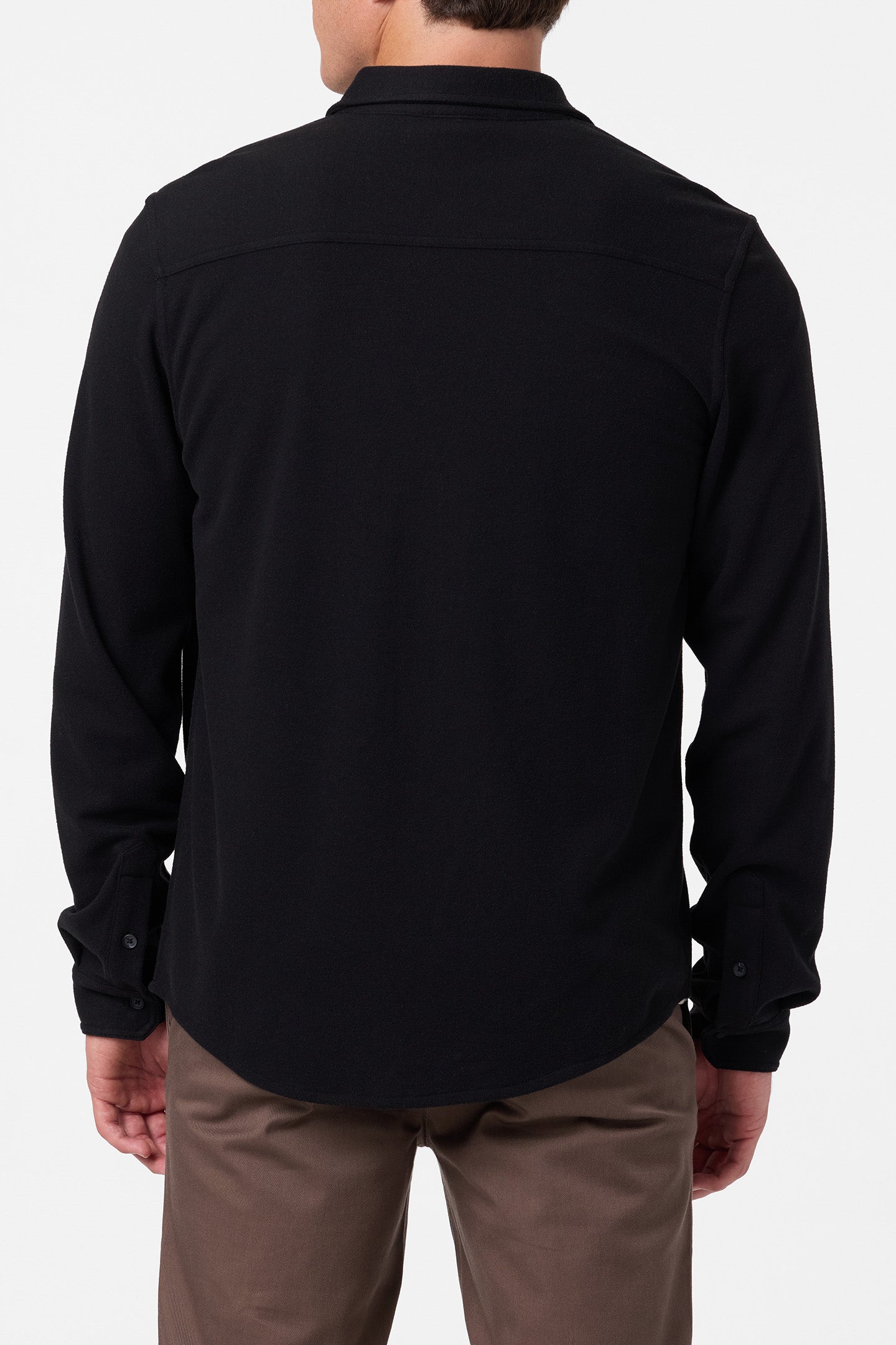 Sutton Solid Long Sleeve Shirt - Image 7