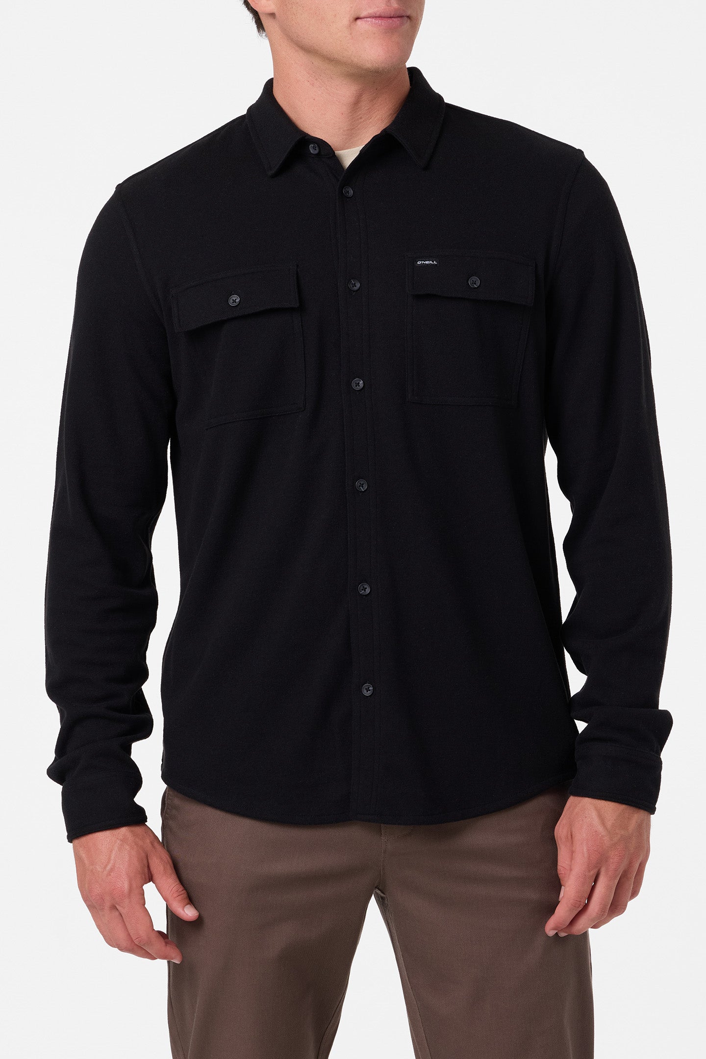 Sutton Solid Long Sleeve Shirt - Image 5