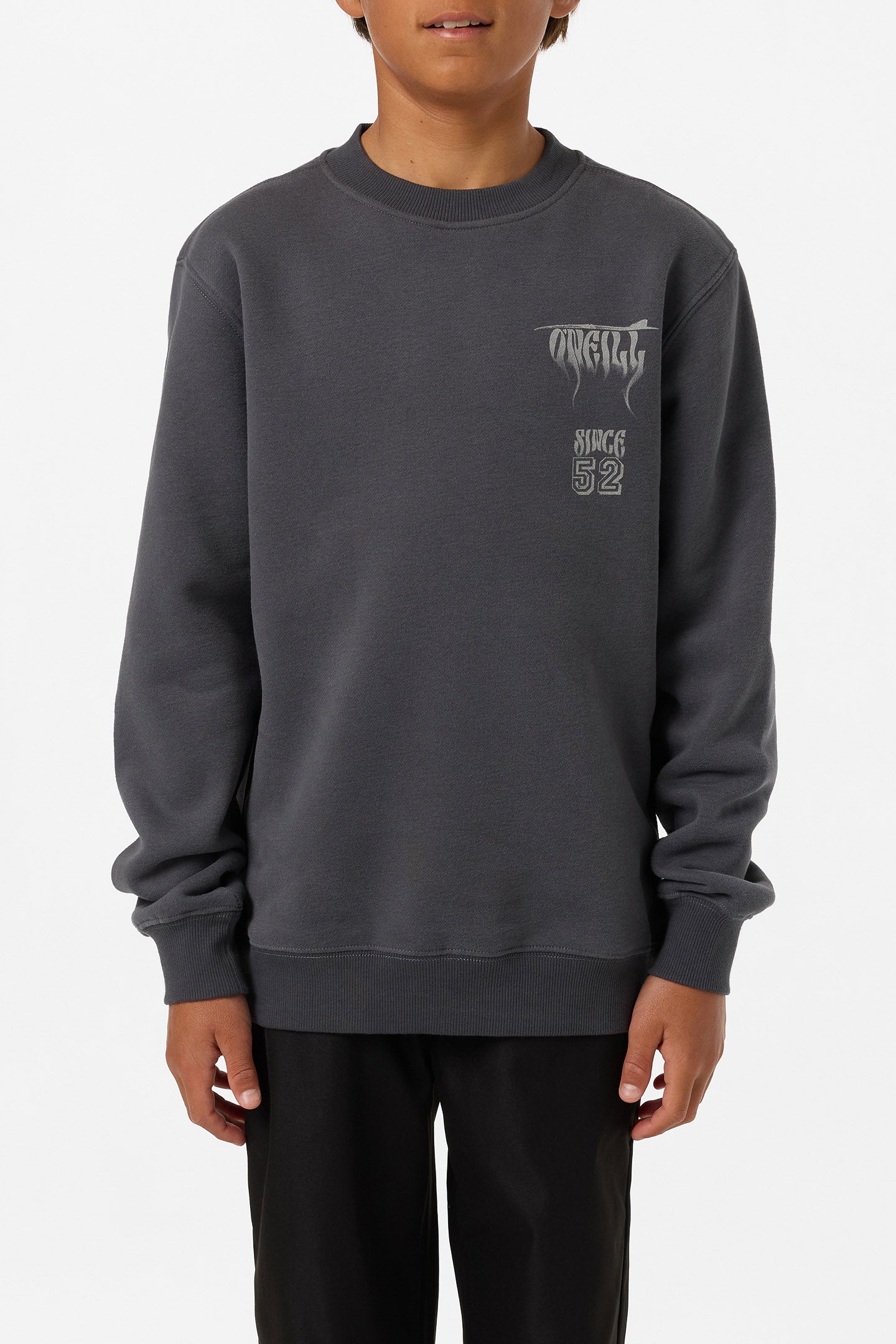 Boy's Shadow Classic Crew Neck Fleece - Image 2