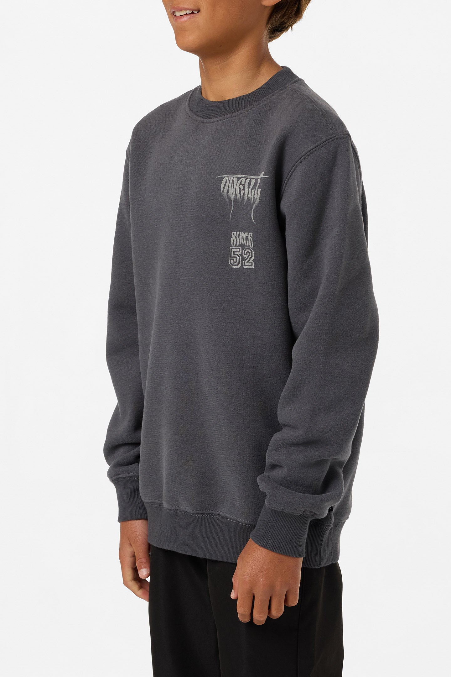 Boy's Shadow Classic Crew Neck Fleece - Image 4