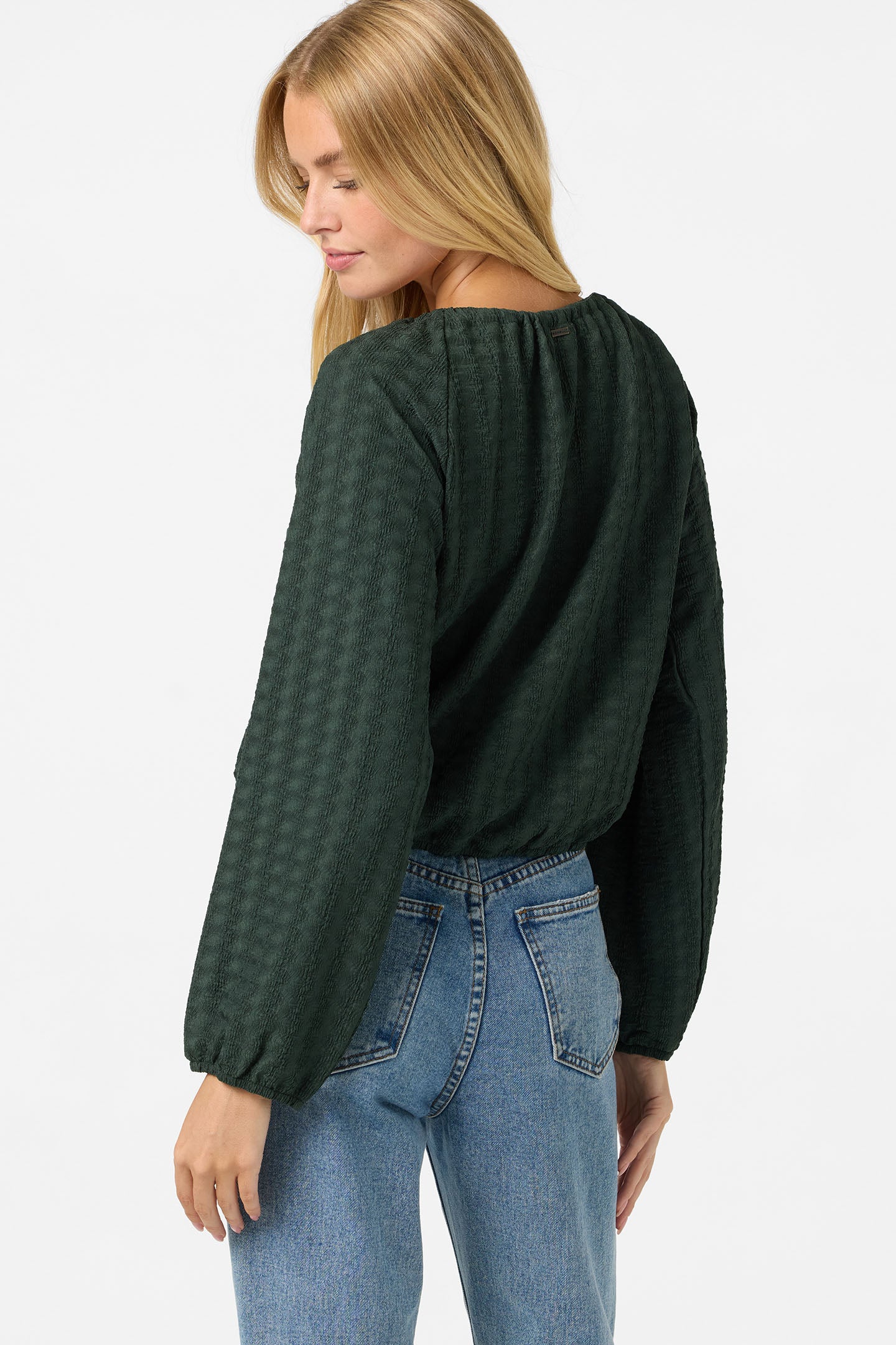 Cami Knit Long Sleeve Top - Image 2
