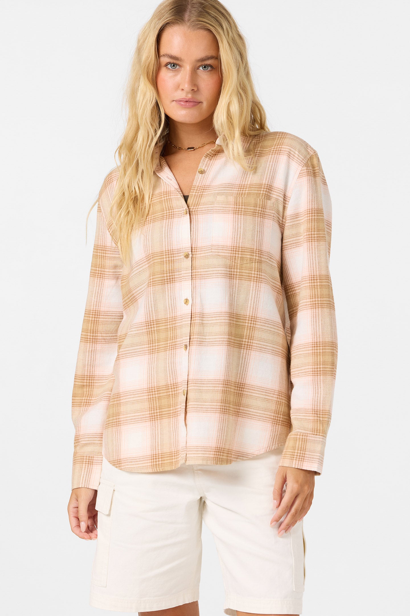 Logan Flannel Long Sleeve Top - Image 2