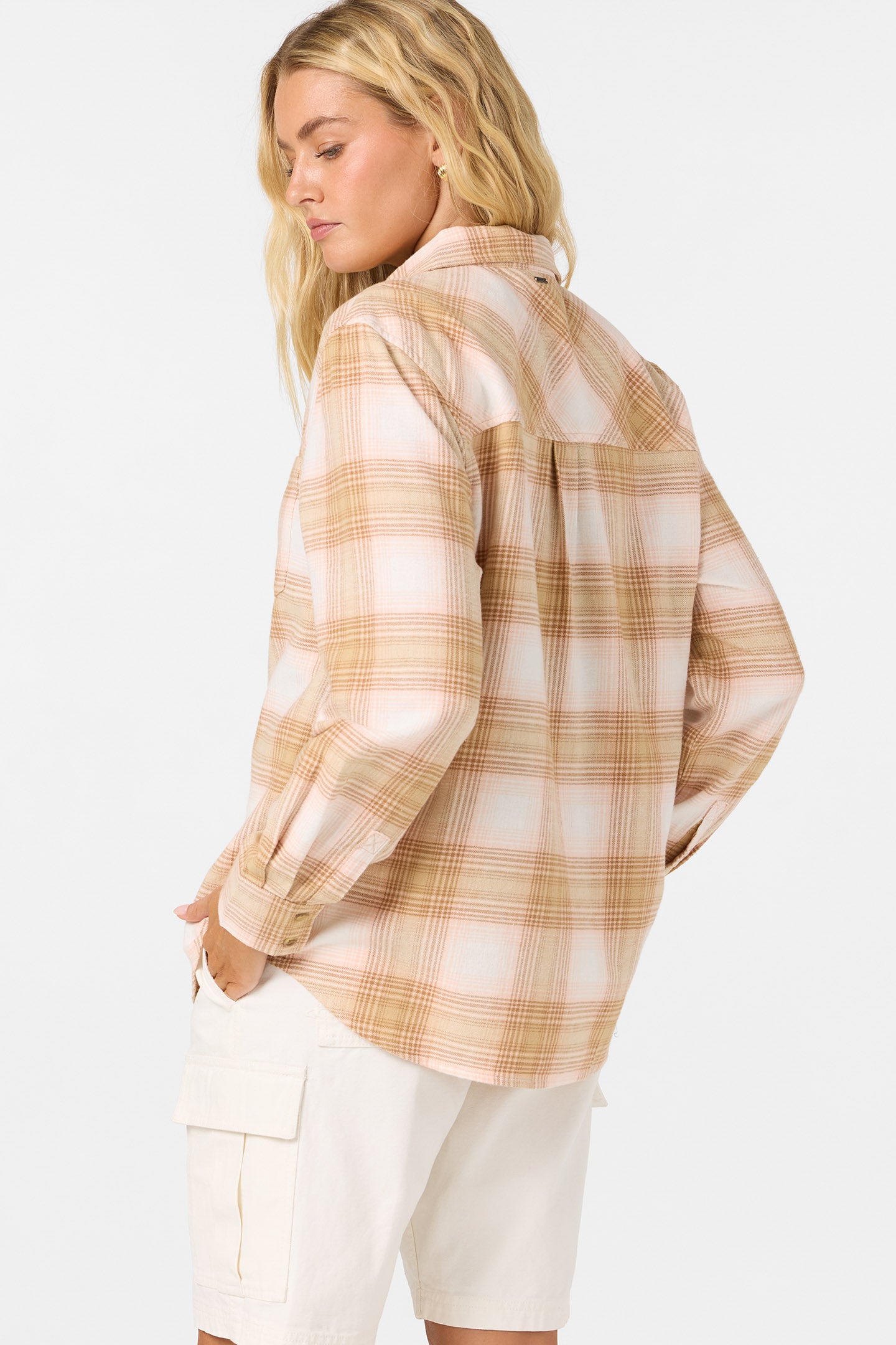 Logan Flannel Long Sleeve Top - Image 3