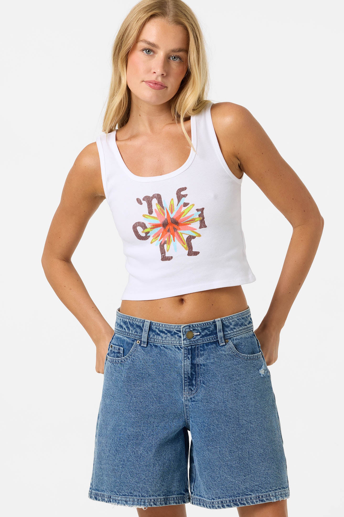 Nola Denim Shorts - Image 2