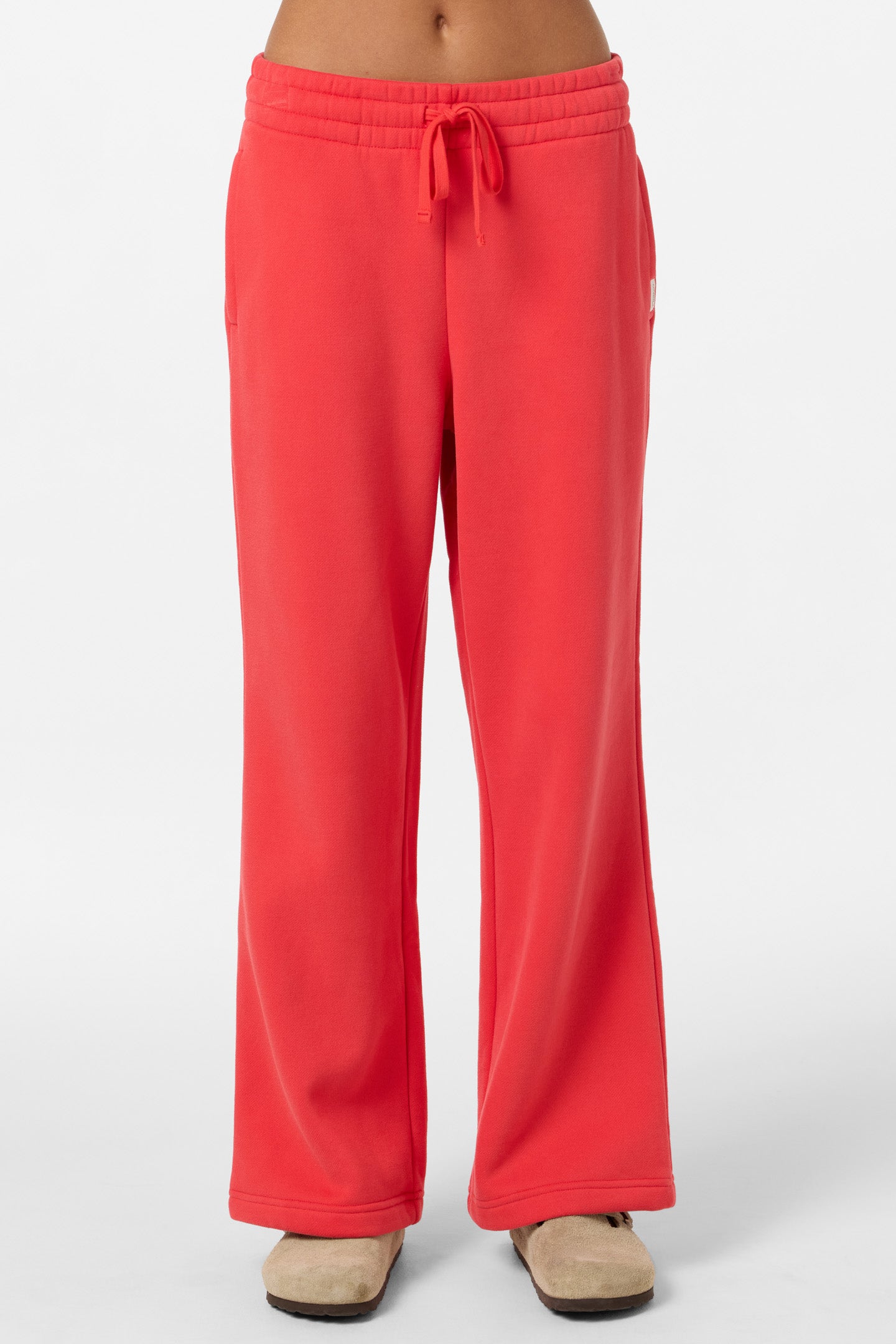 Straight Leg Fleece Sweatpants - Image 4