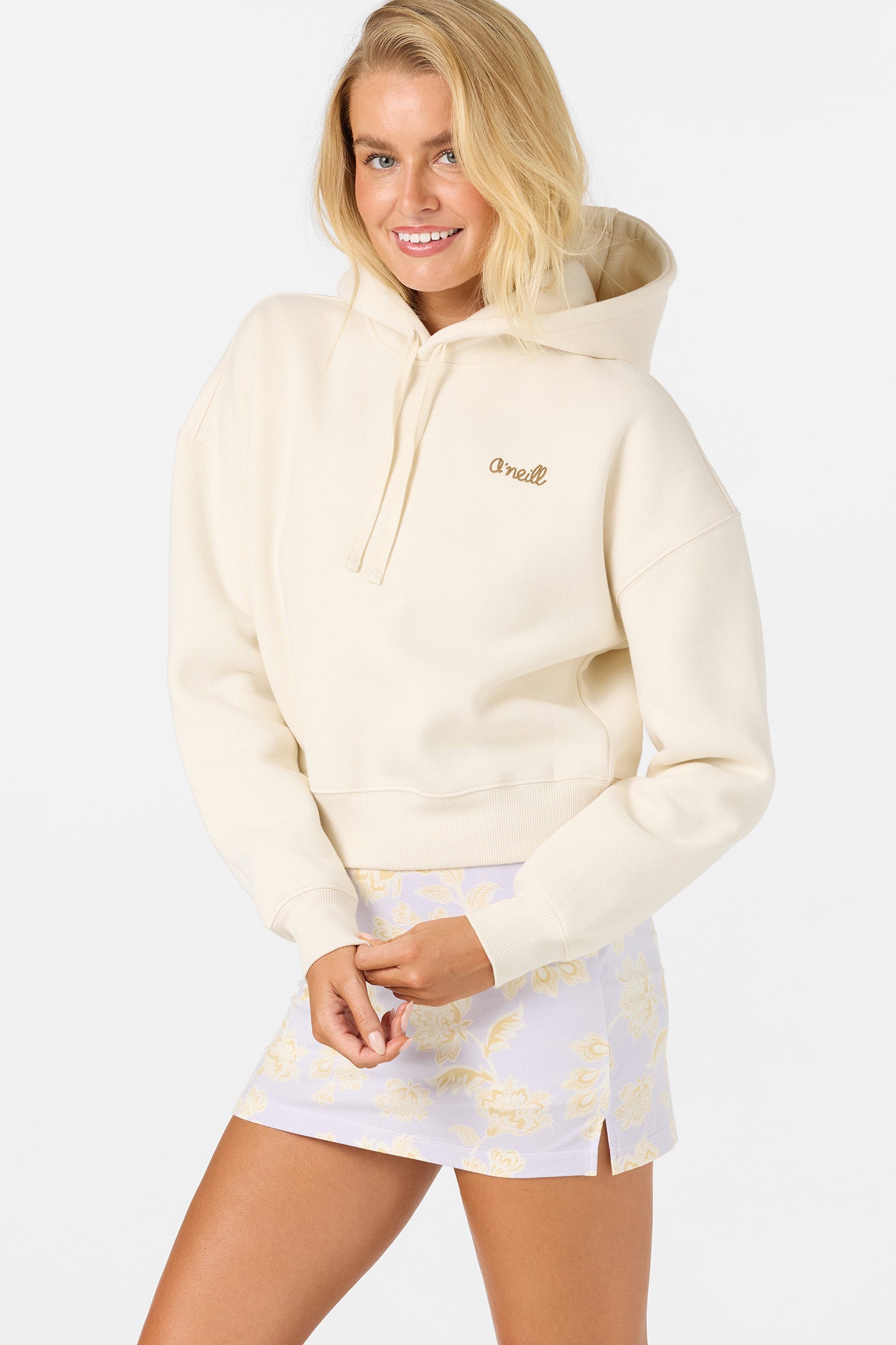 Arden Cropped Hoodie Pullover Fleece - Image 5