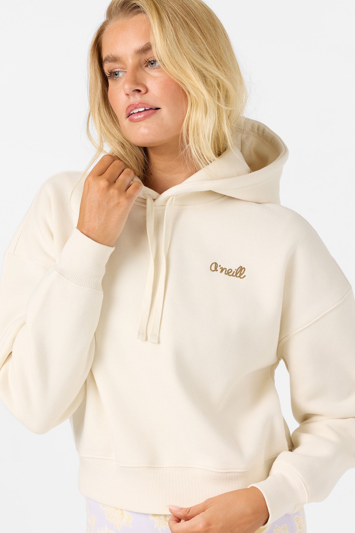 Arden Cropped Hoodie Pullover Fleece - Image 4