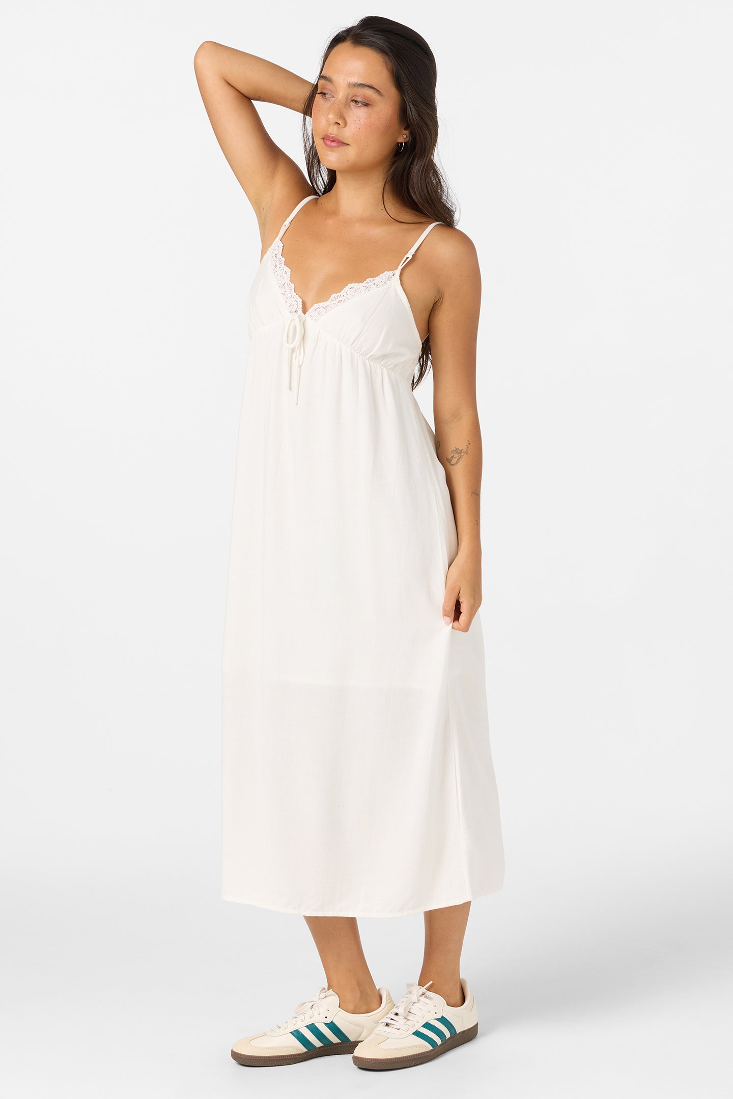 Dayna Solid Midi Dress - Image 5