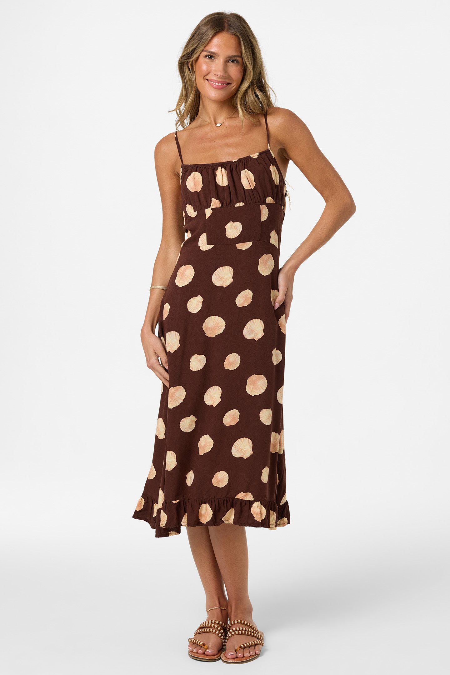 Jorgie Camila Shell Midi Dress