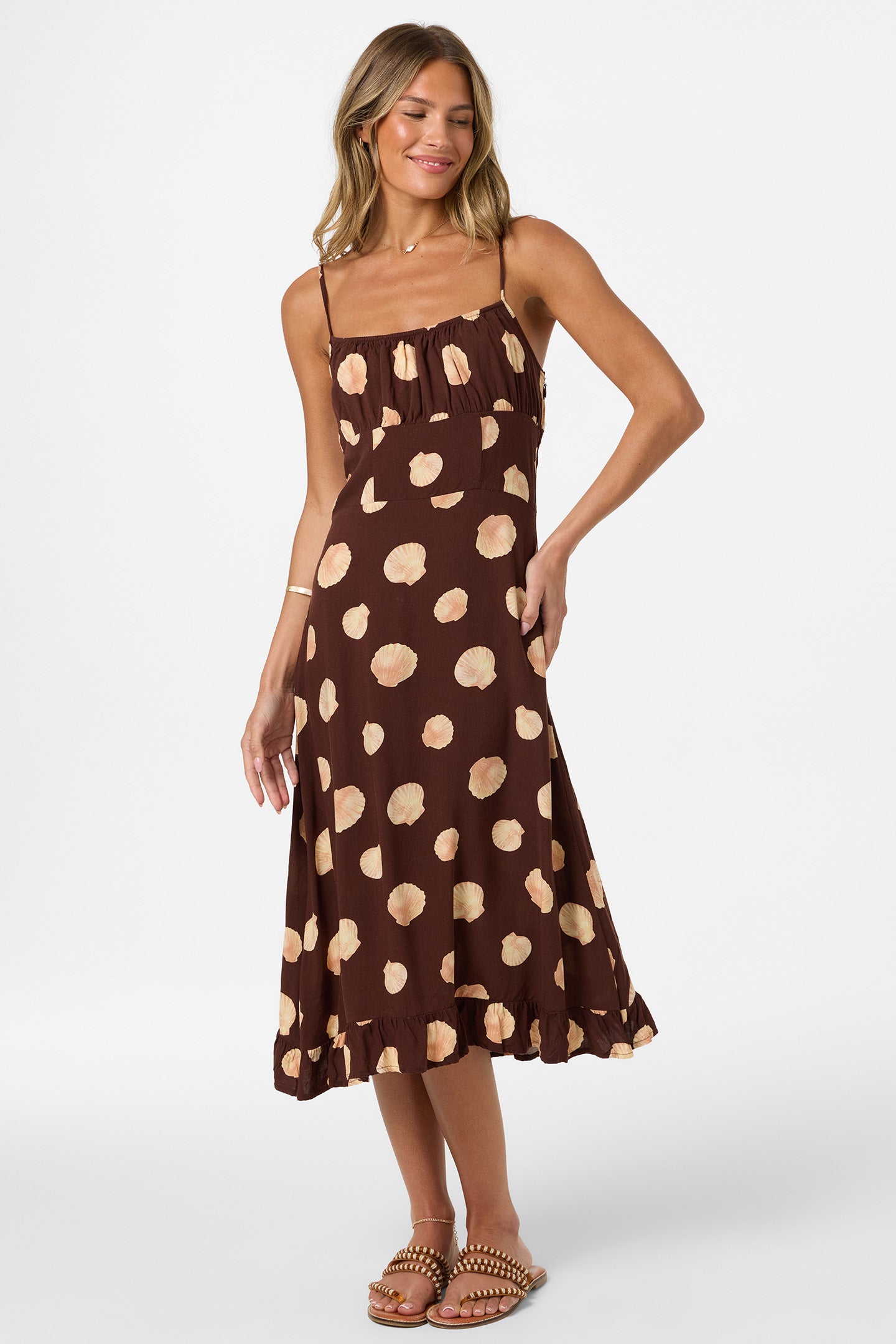 Jorgie Camila Shell Midi Dress - Image 3
