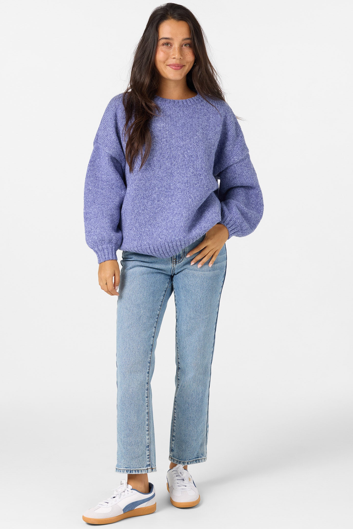 Bayou Heather Long Sleeve Sweater - Image 3