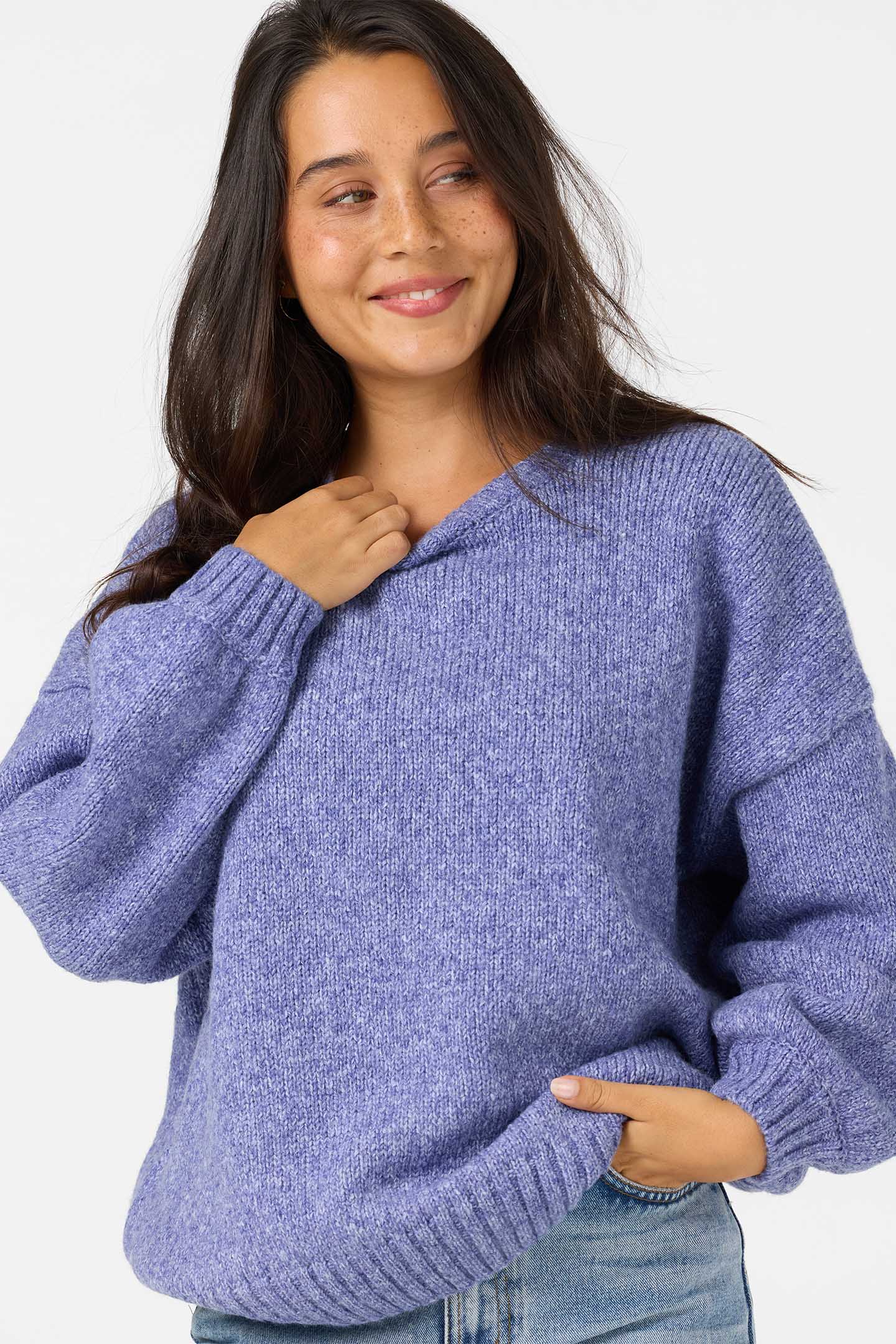 Bayou Heather Long Sleeve Sweater - Image 4