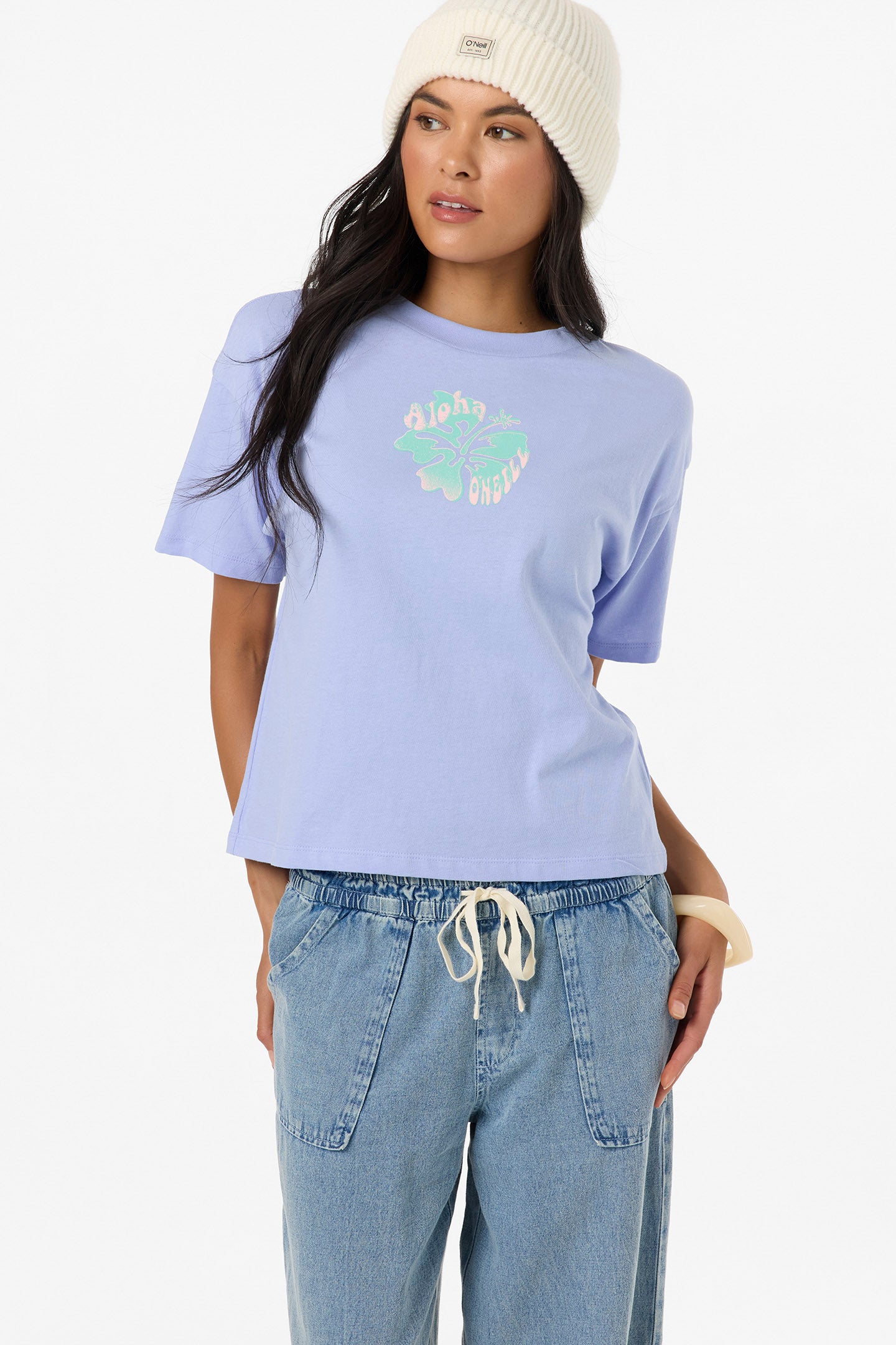 Aloha Hibiscus Hawaii Easy Tee