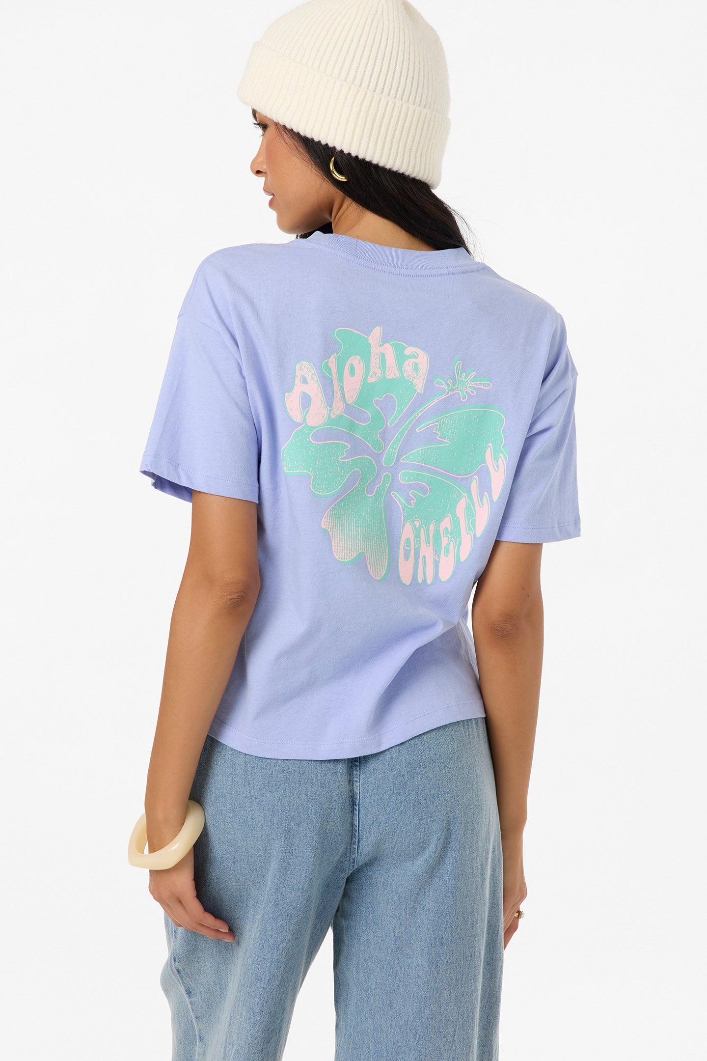 Aloha Hibiscus Hawaii Easy Tee - Image 2