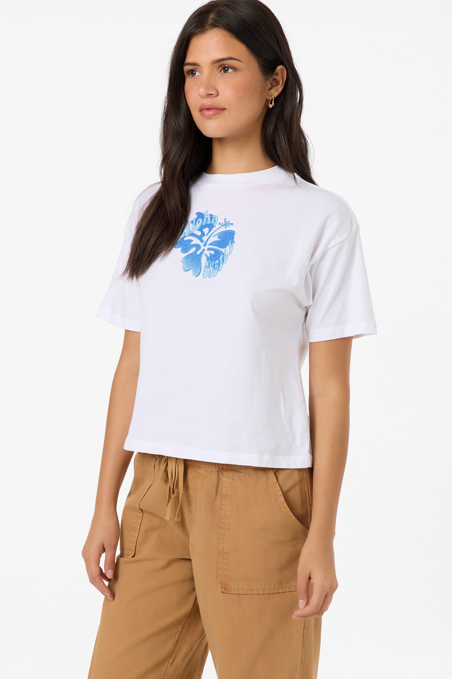 Aloha Hibiscus Hawaii Easy Tee - Image 5
