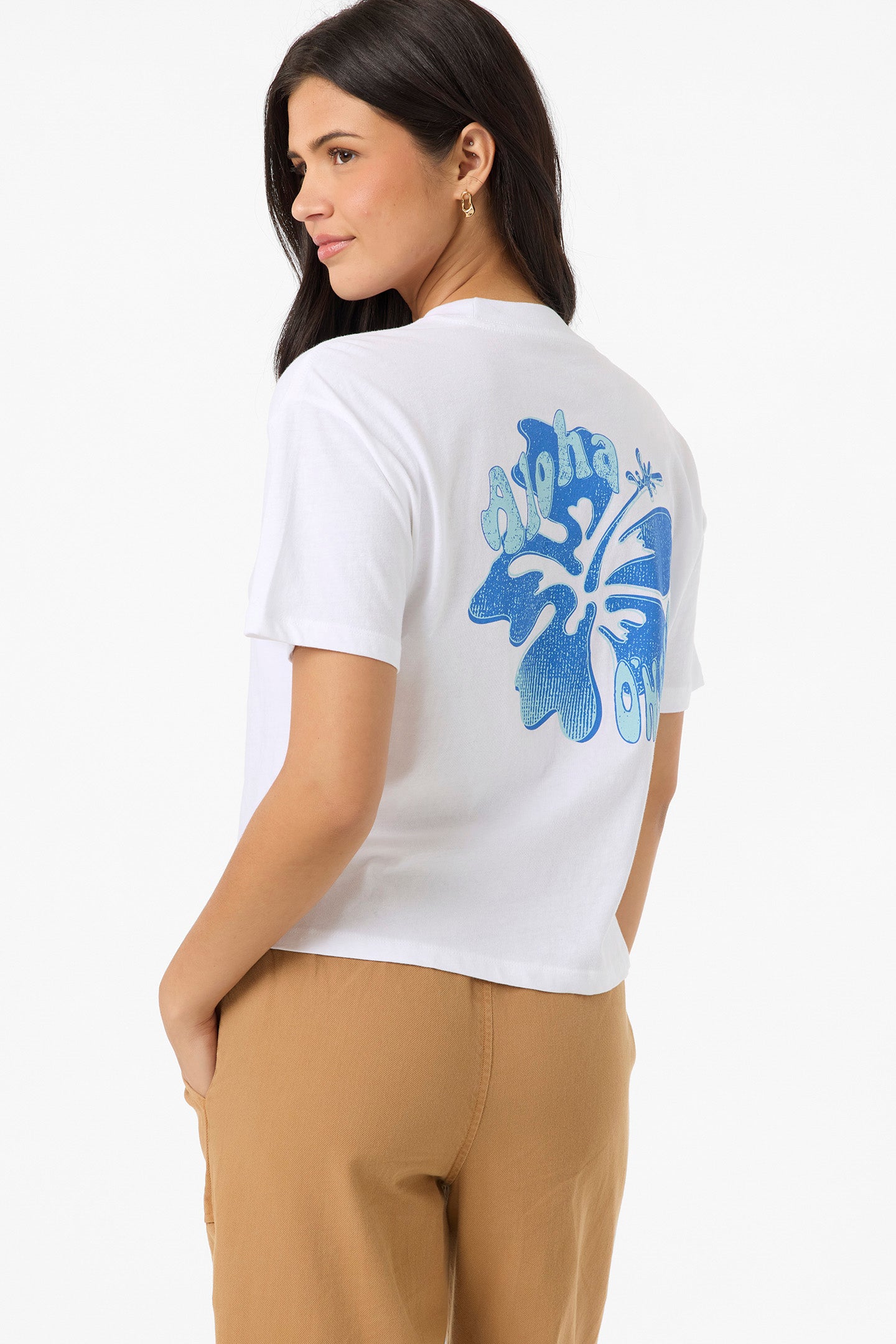 Aloha Hibiscus Hawaii Easy Tee - Image 6
