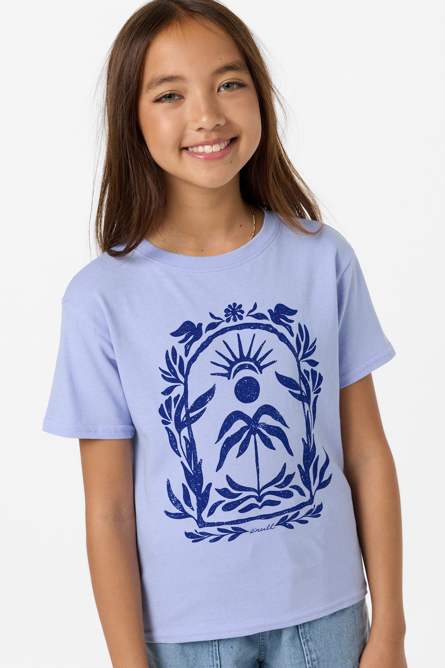 Girl's Framed Flora Angie Tee - Image 4