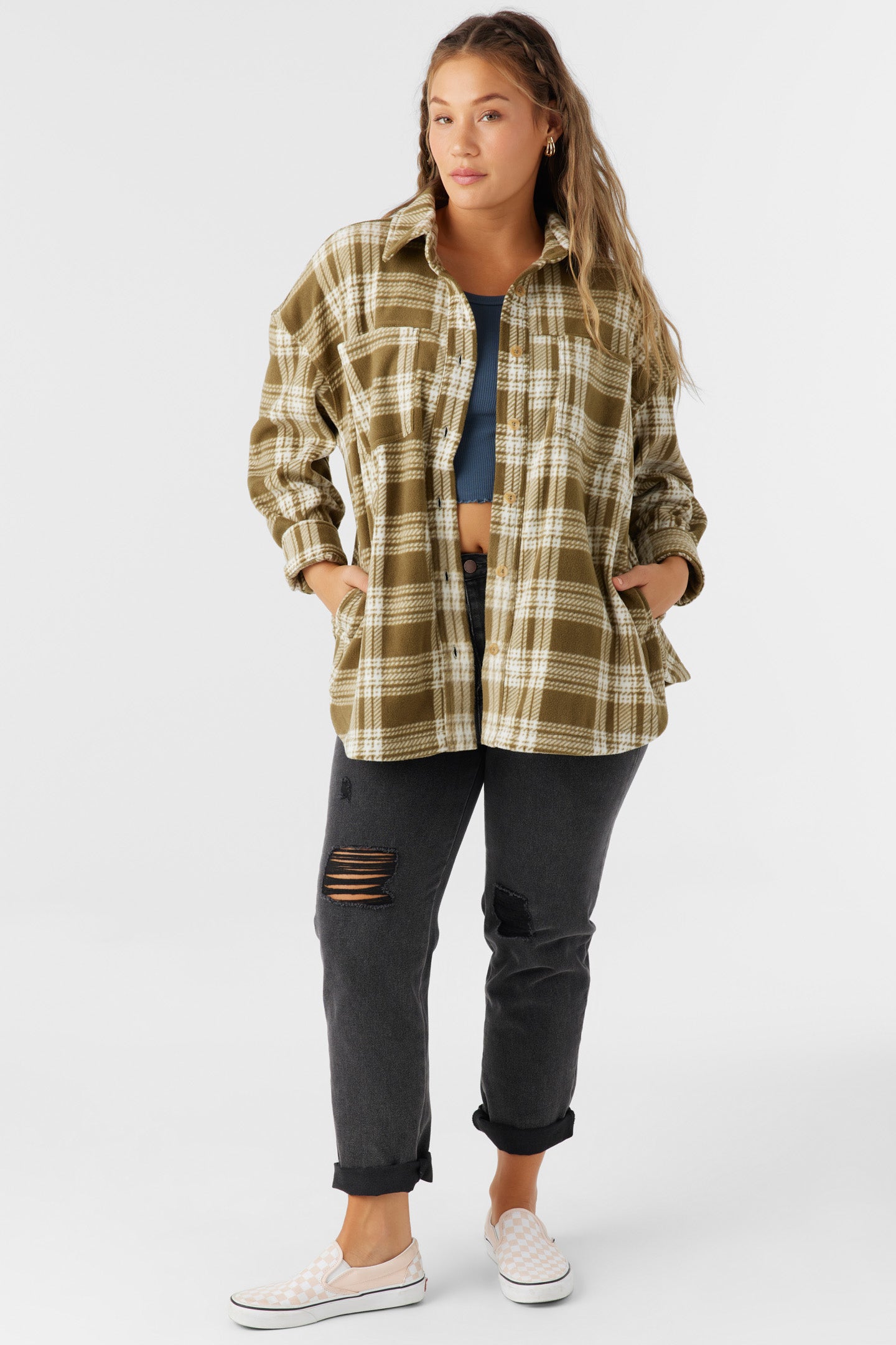 Rune Superfleece Oversized Fit Shacket - Image 3