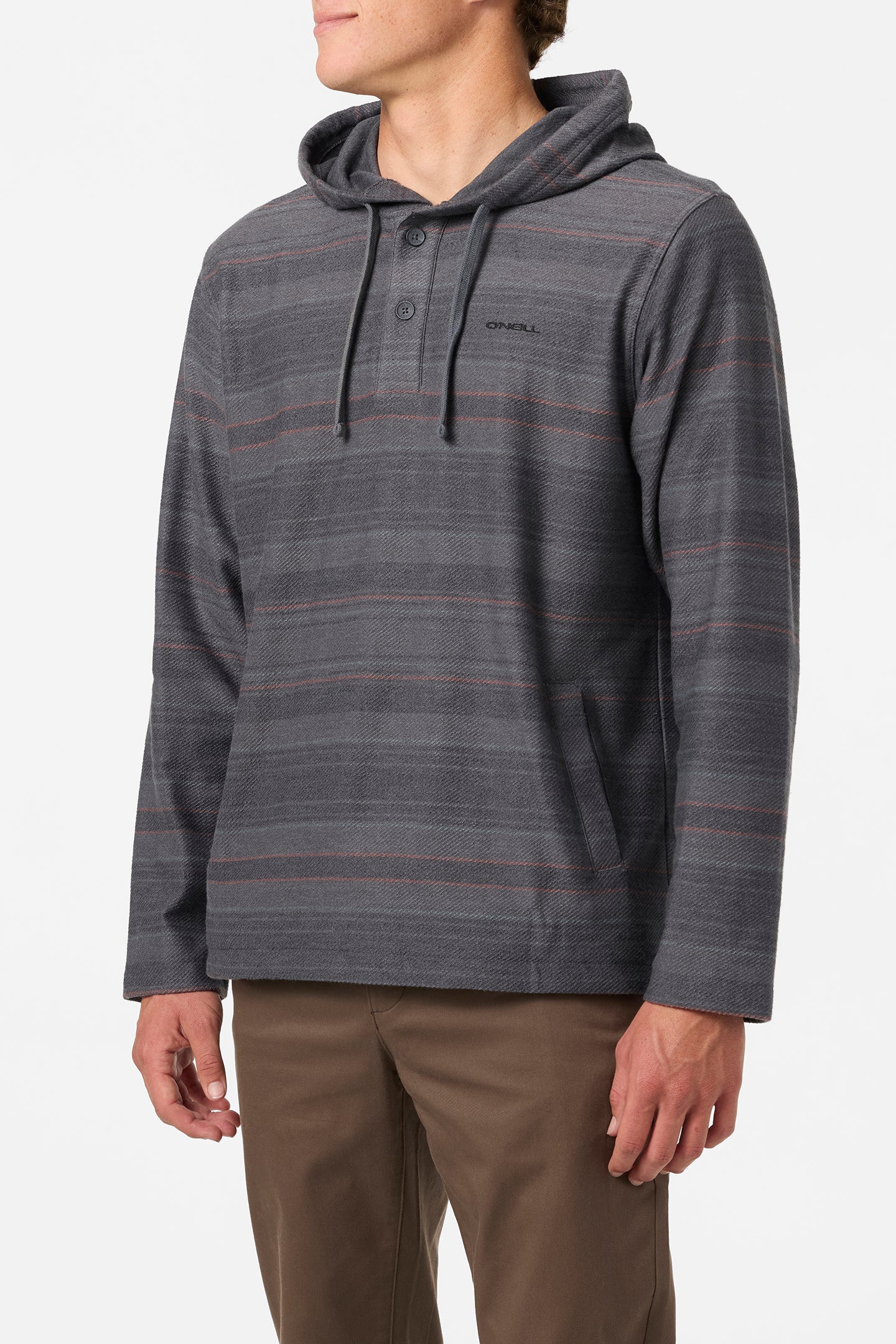 Bavaro Stripe Poncho Pullover Fleece - Image 3