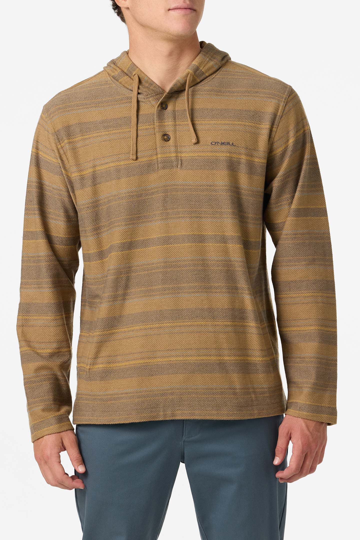 Bavaro Stripe Poncho Pullover Fleece - Image 2