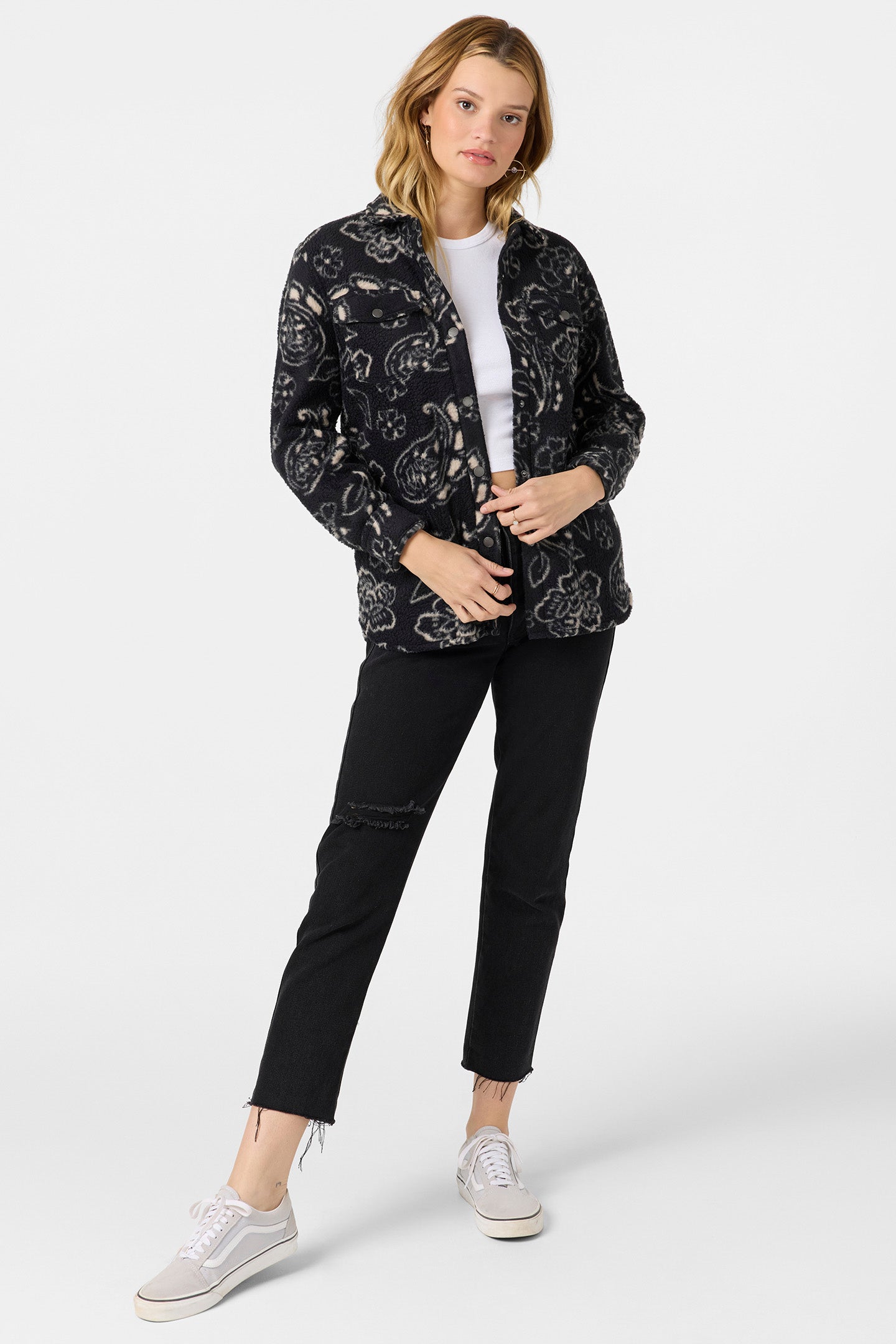 Zuma High Pile Long Sleeve Top - Image 3