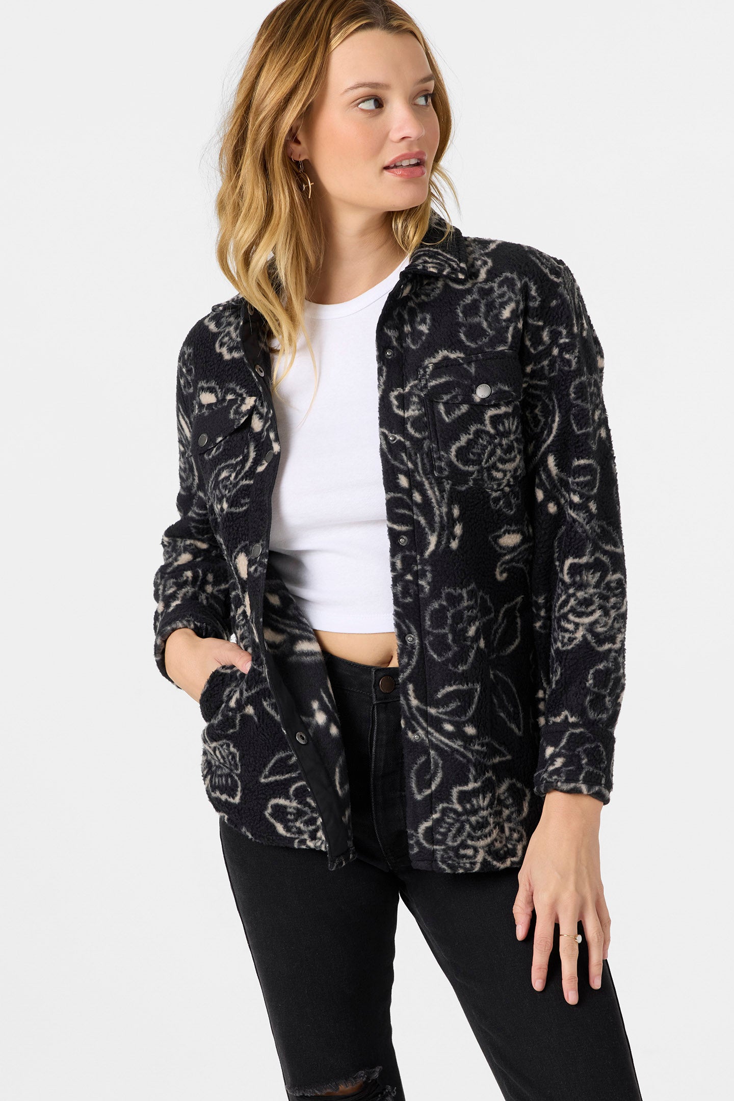 Zuma High Pile Long Sleeve Top - Image 6
