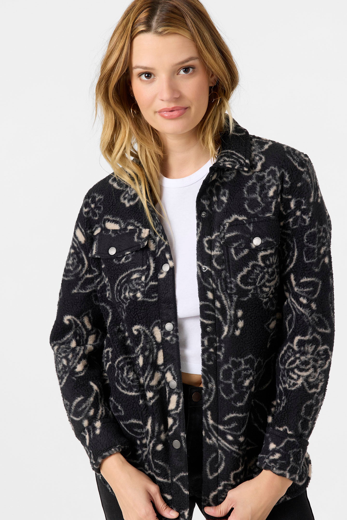 Zuma High Pile Long Sleeve Top - Image 4
