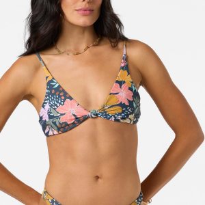 Mila Floral Pismo Bralette Bikini Top