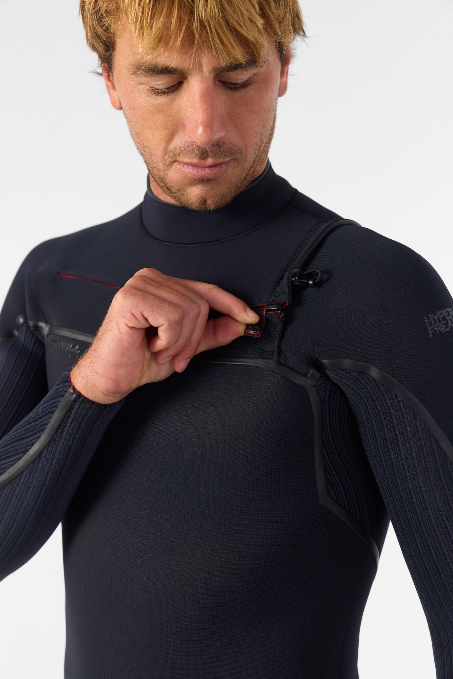 Hyperfreak Fire 4/3mm+ Chest Zip Full Wetsuit - Image 7