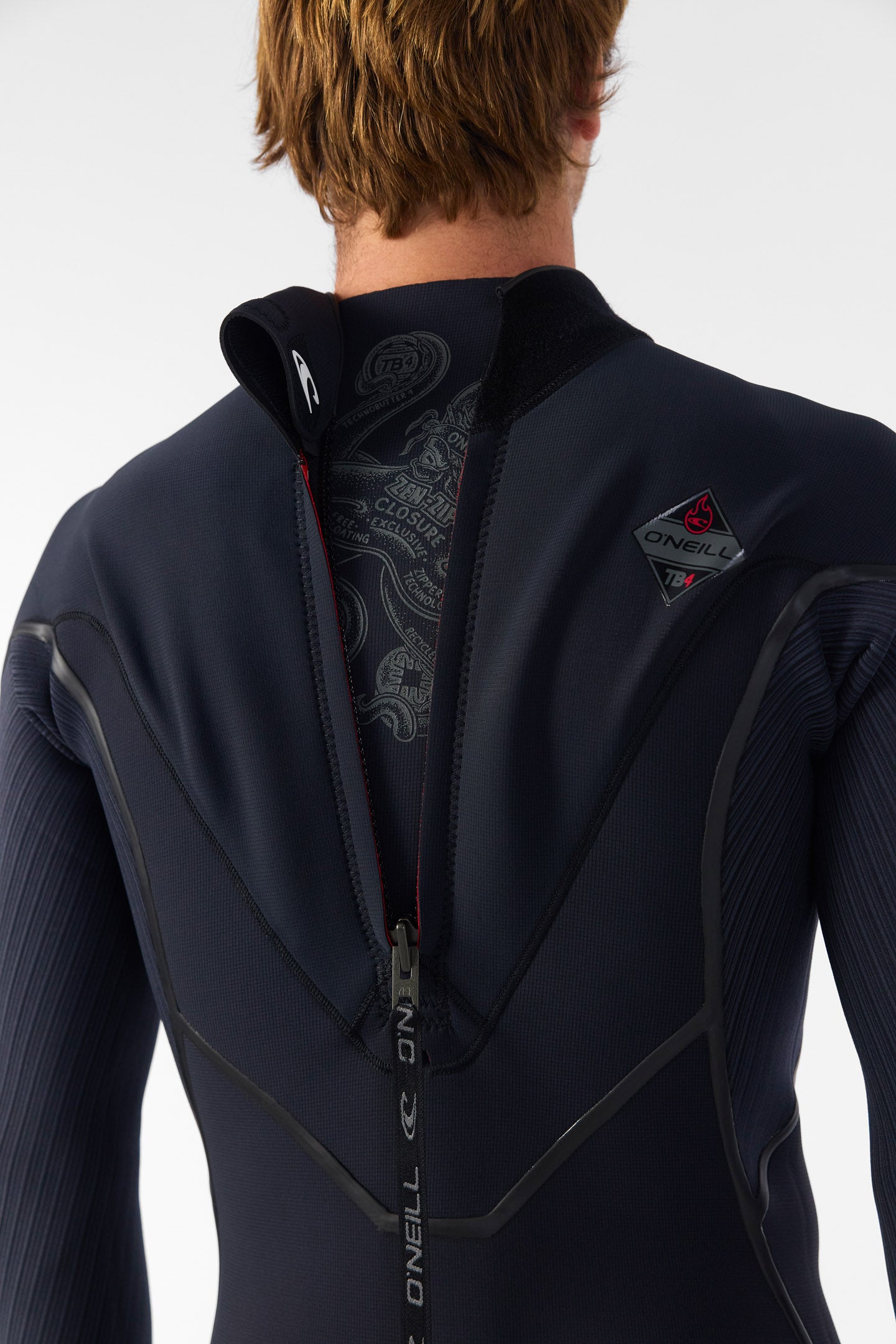 Hyperfreak Fire 3/2mm+ Back Zip Full Wetsuit - Image 9
