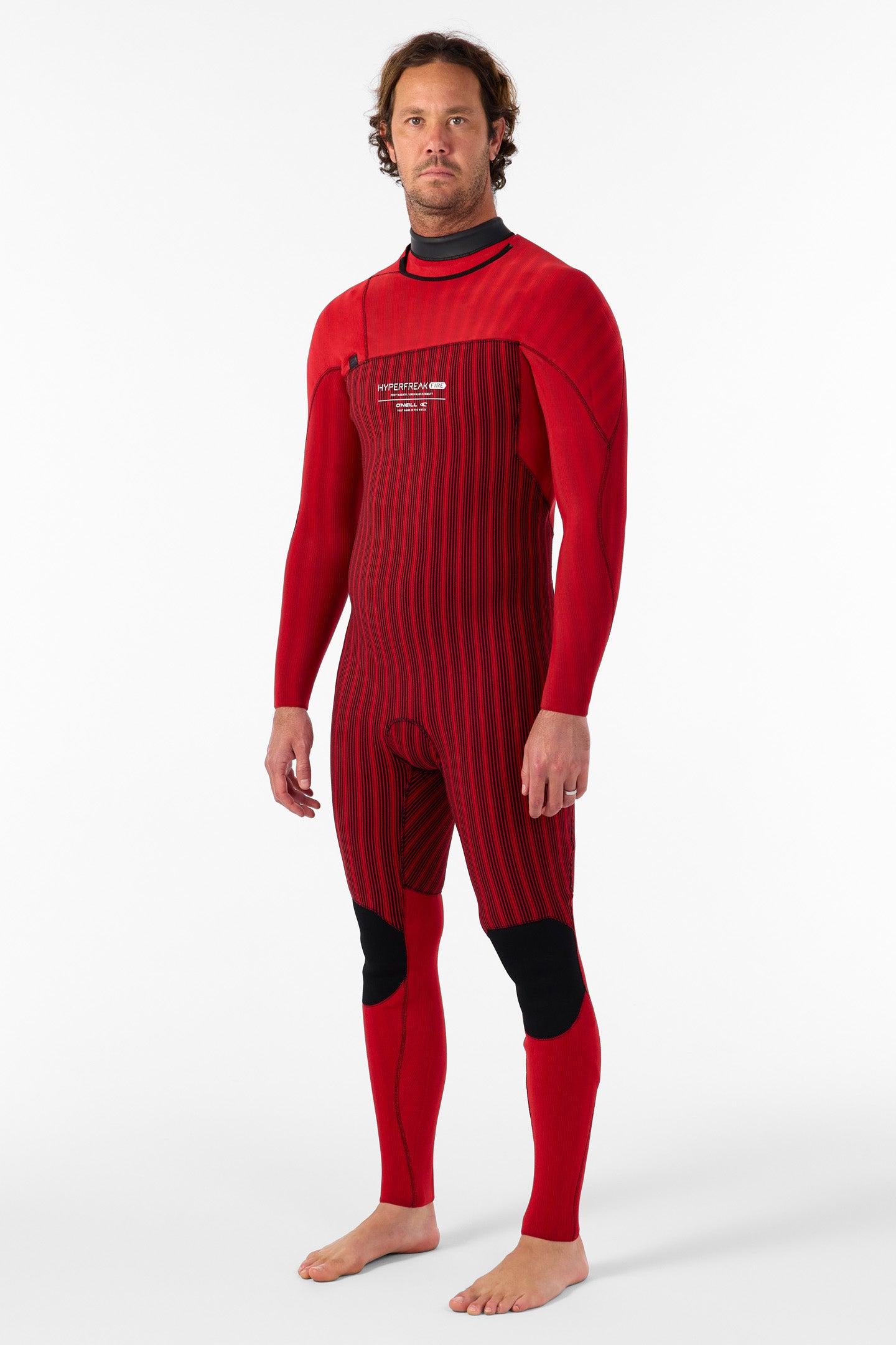 Hyperfreak Fire 4/3mm+ Chest Zip Full Wetsuit - Image 4