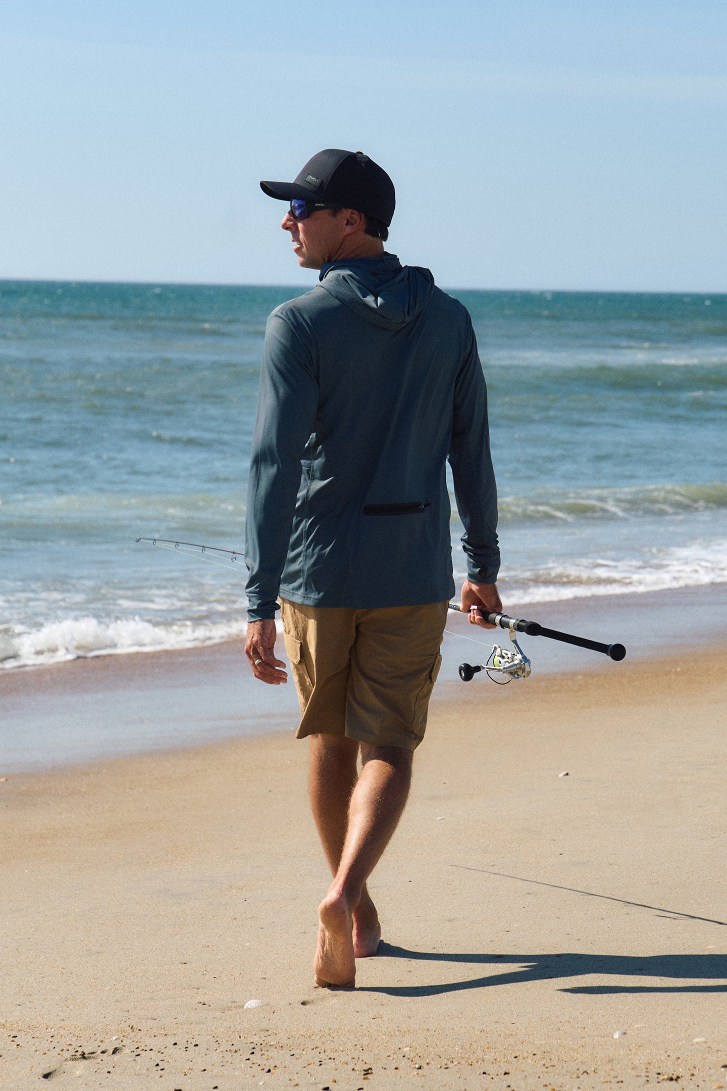 TRVLR UPF Elevated Hooded Long Sleeve Pullover - Image 10
