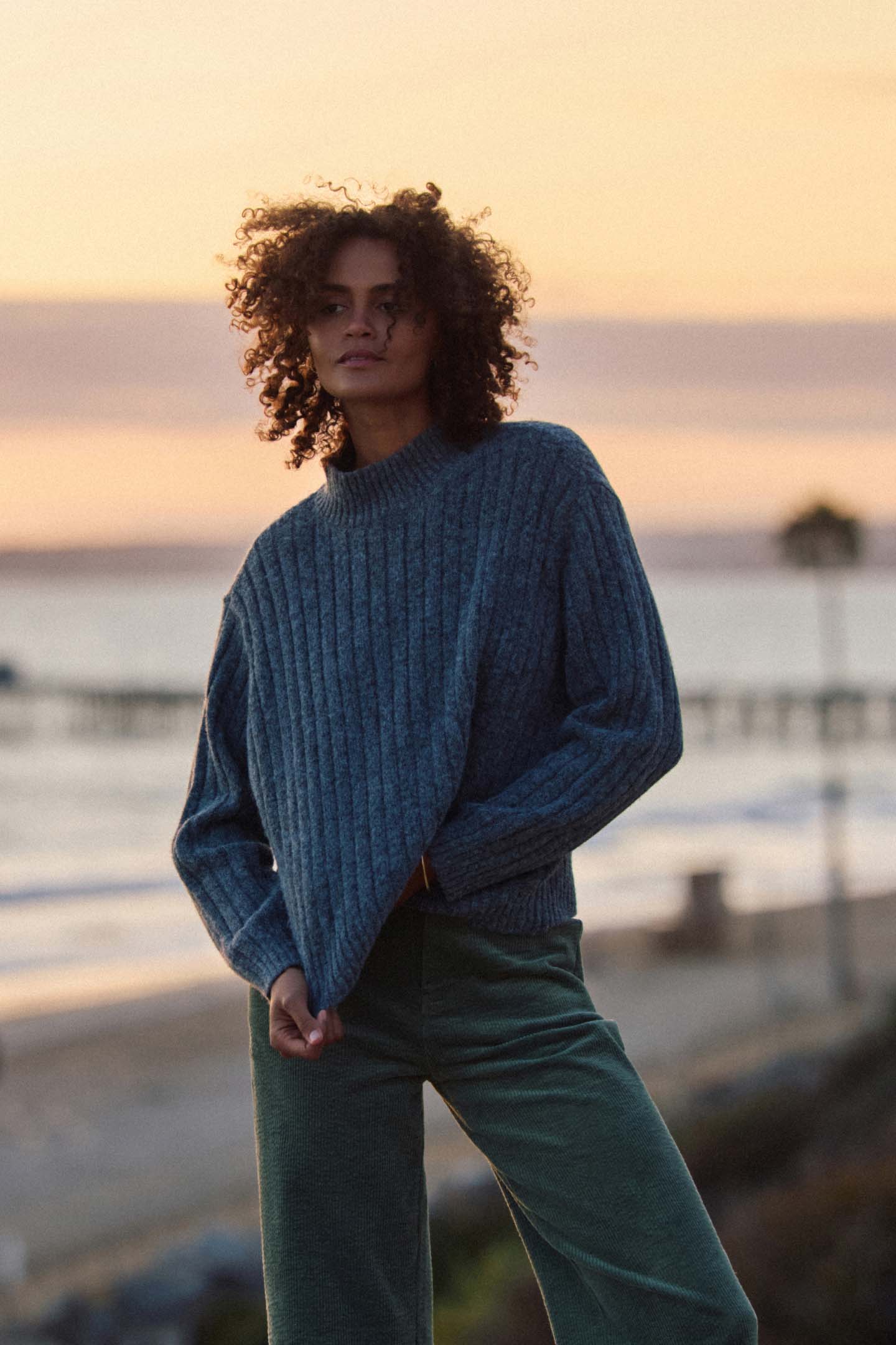 Cypress Mockneck Long Sleeve Sweater - Image 6