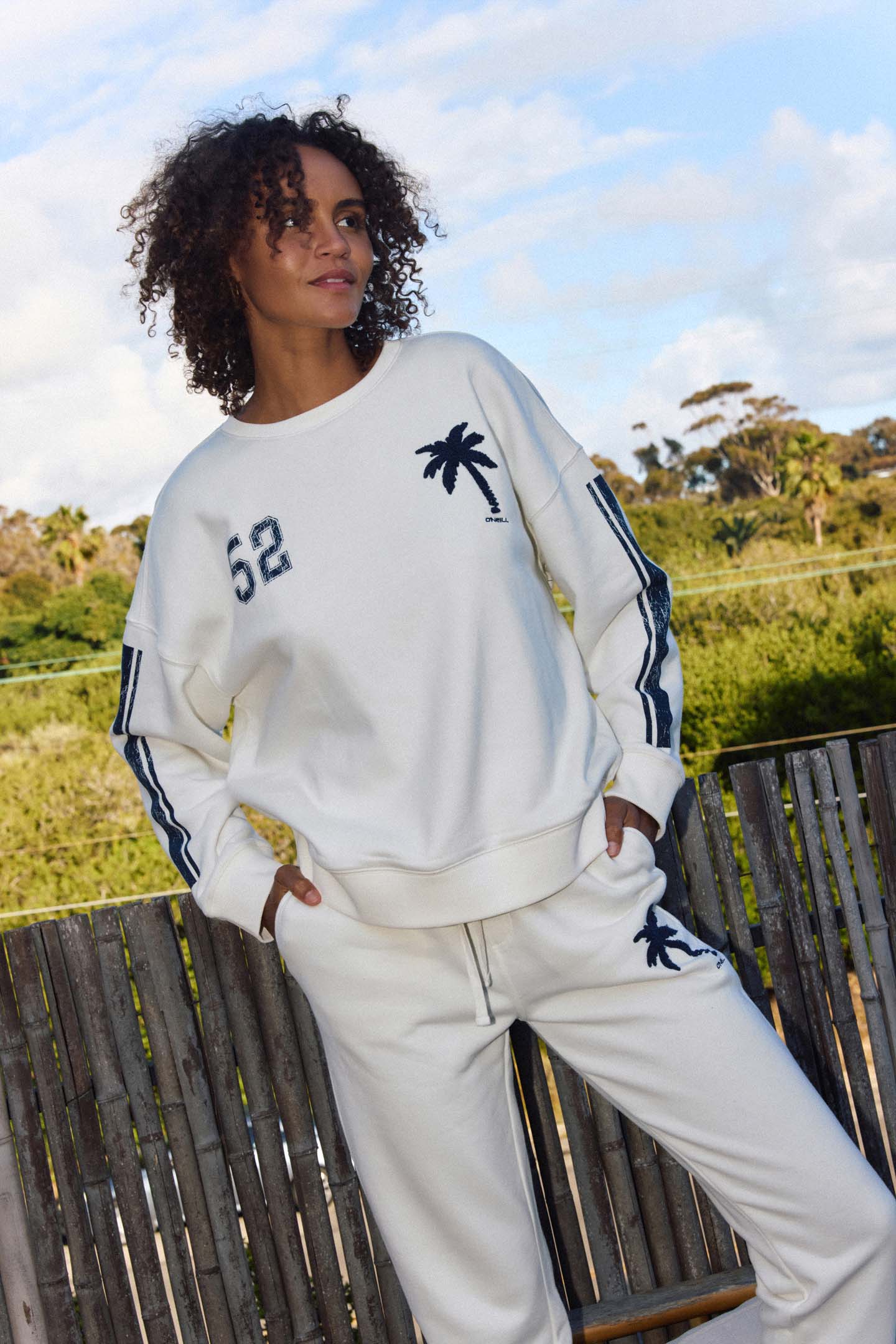Team Oversized Crew Neck Fleece