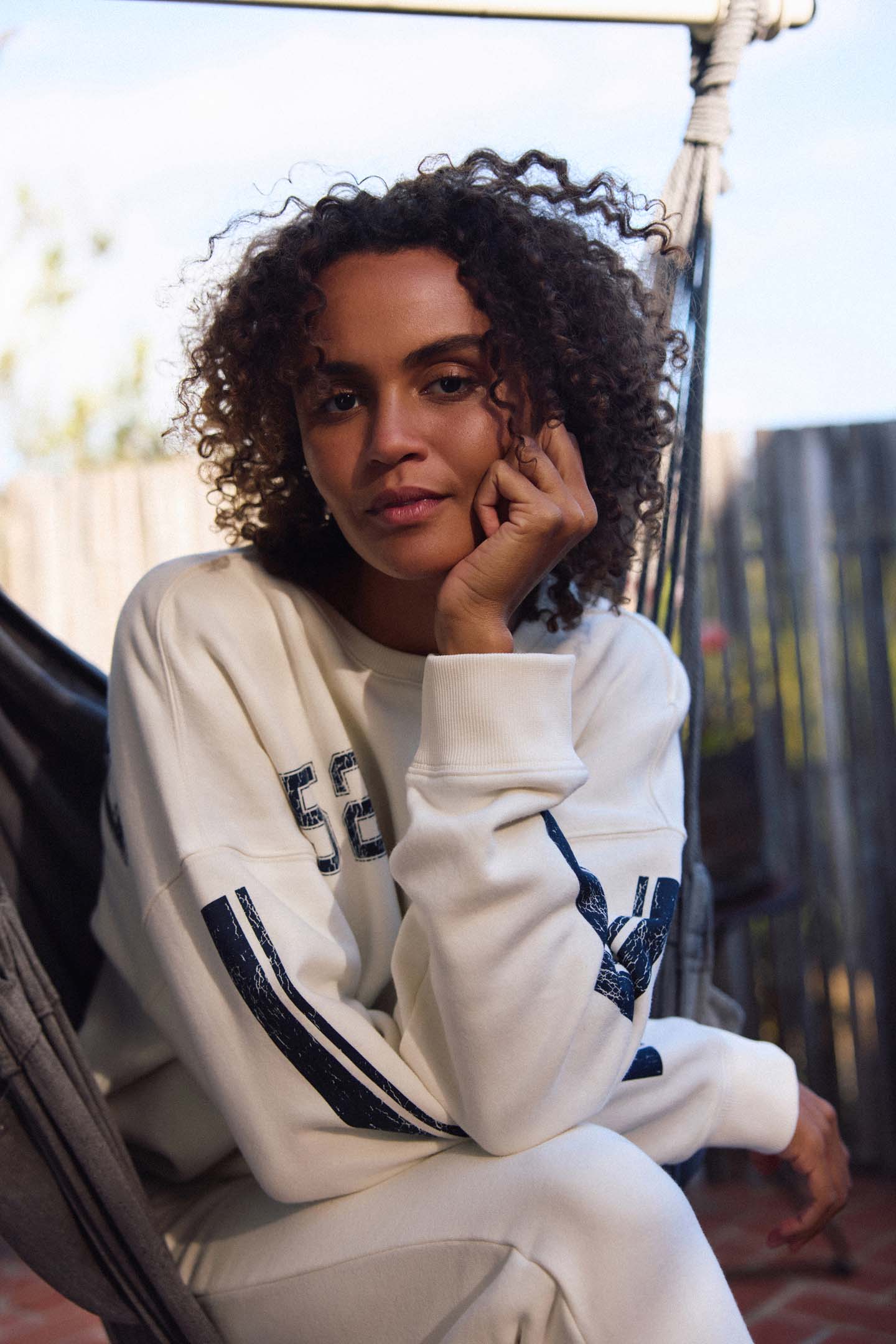 Team Oversized Crew Neck Fleece - Image 9