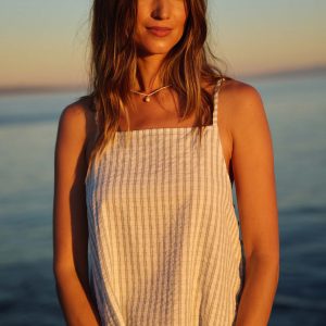 Martina Plaid Tank