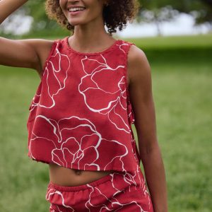 Athena Floral Top
