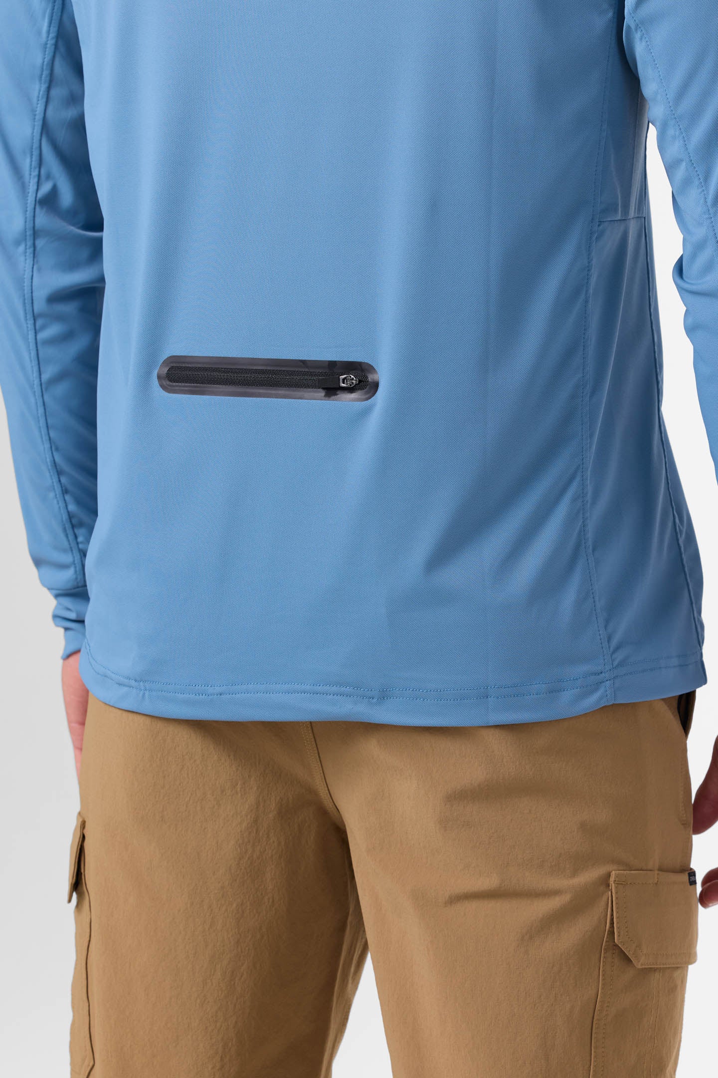 TRVLR UPF Elevated Hooded Long Sleeve Pullover - Image 5