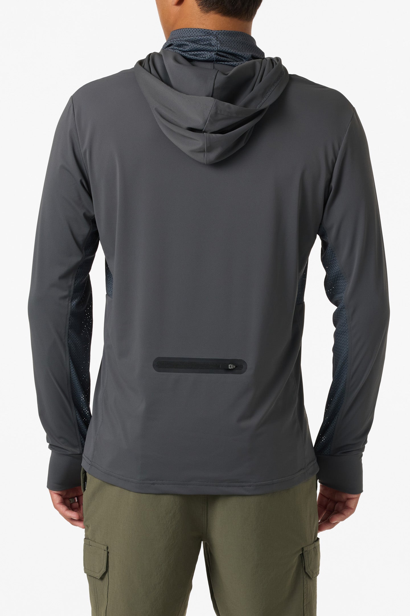 TRVLR UPF Elevated Hooded Long Sleeve Pullover - Image 3
