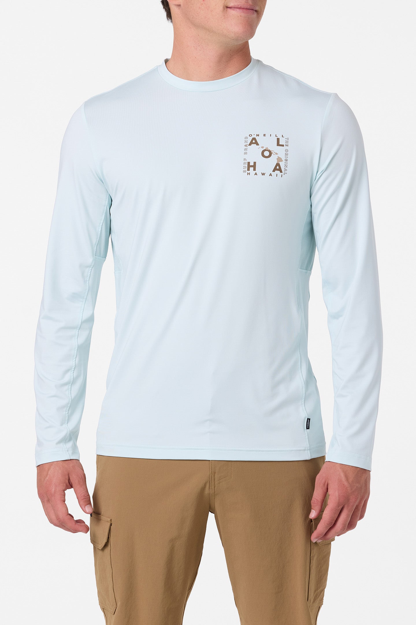 Hawaii Layout UPF Long Sleeve Shirt - Image 2