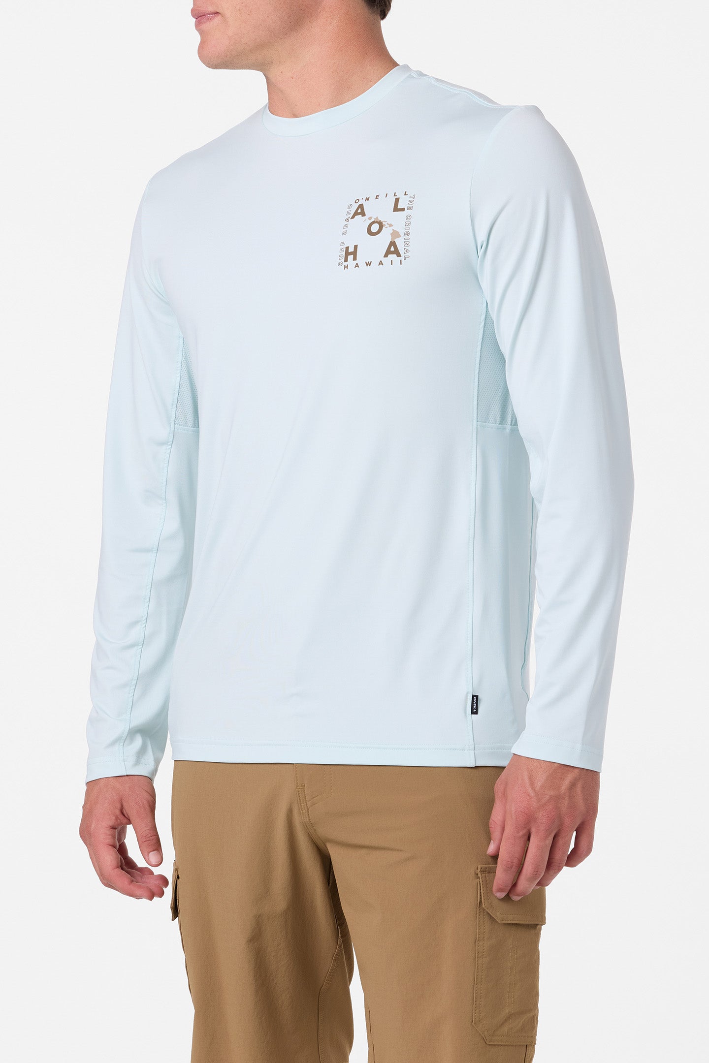Hawaii Layout UPF Long Sleeve Shirt - Image 3