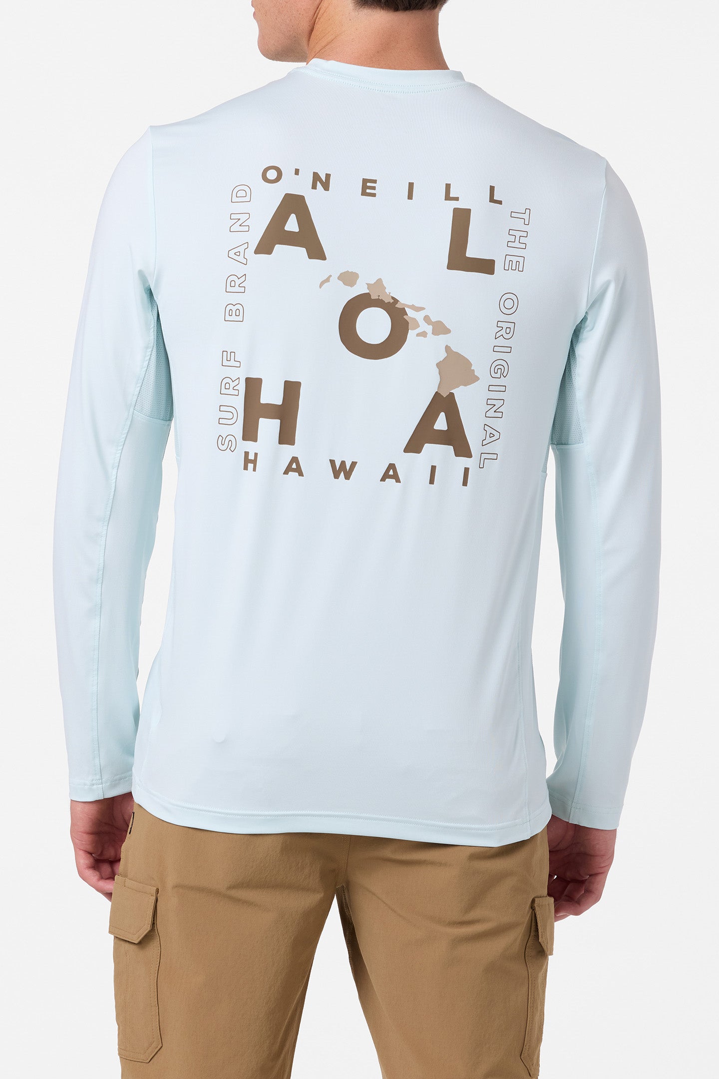 Hawaii Layout UPF Long Sleeve Shirt - Image 5